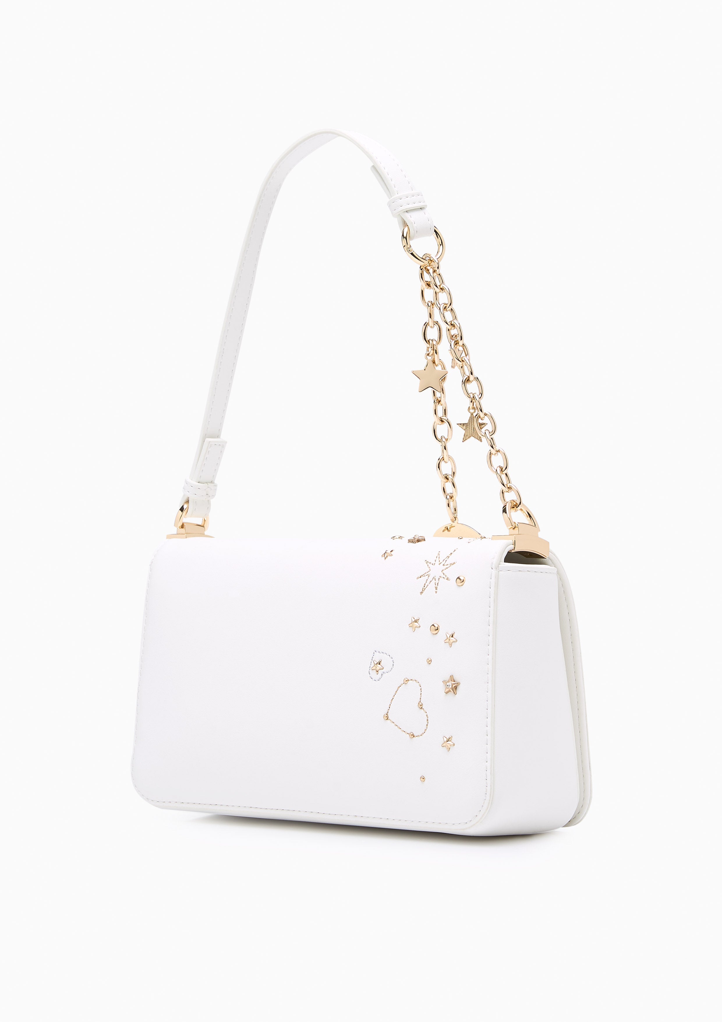 Cosmic Moon Infinite Love Crossbody Bag - Ivory