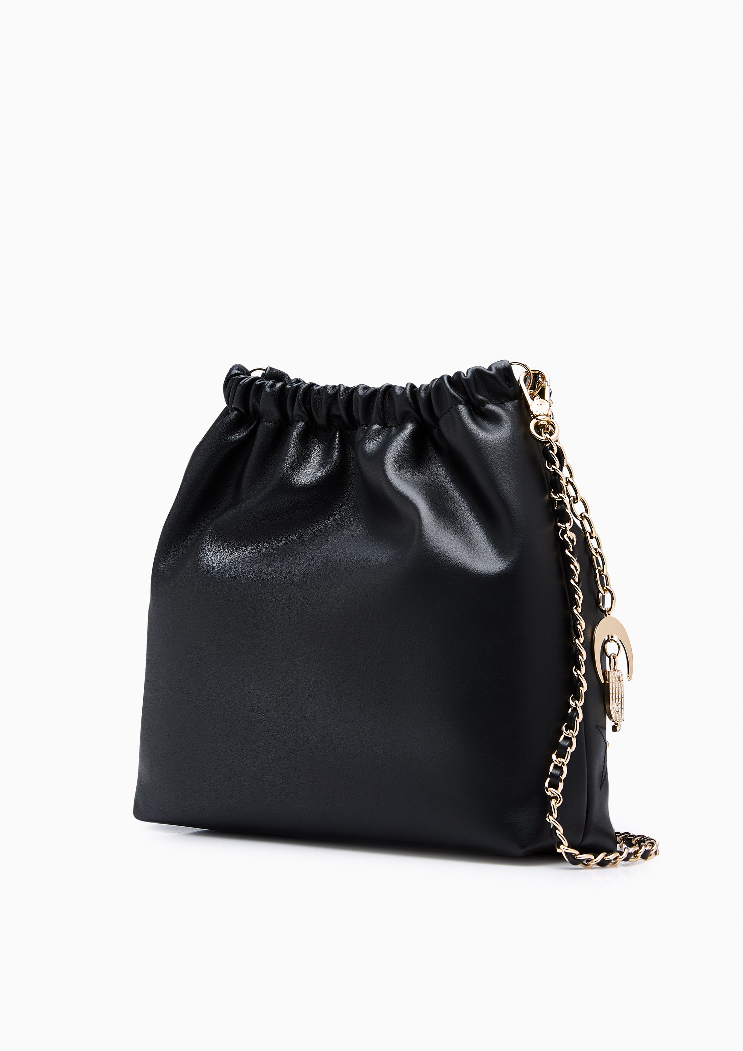 Cosmic Monet Infinite Love  L Shoulder Bag - Black