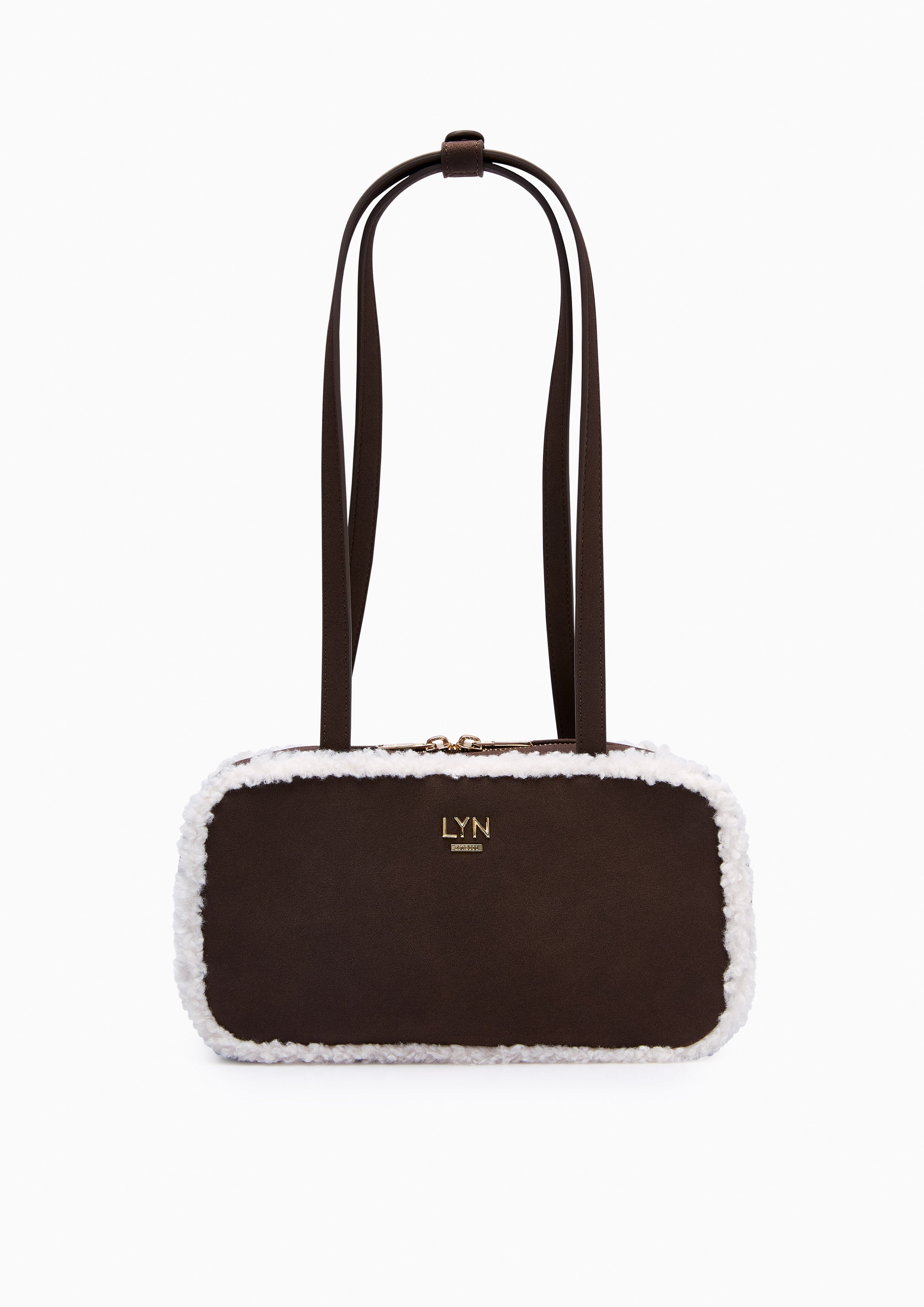 Megan Pola M Shoulder Bag - Dark Brown