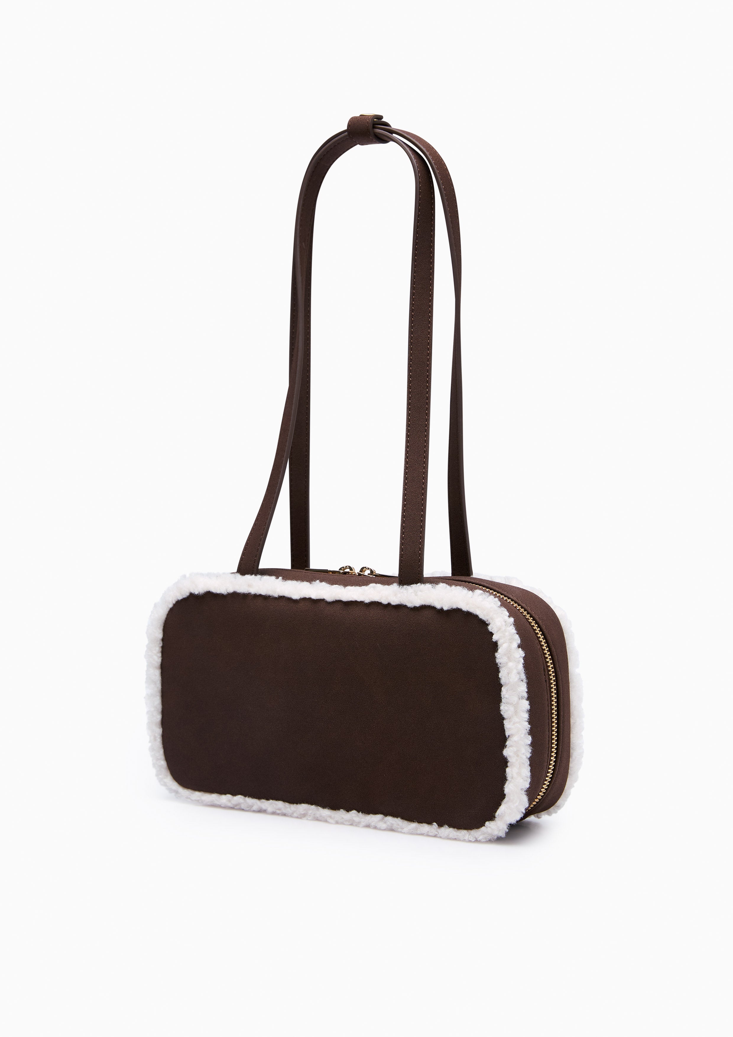 Megan Pola M Shoulder Bag - Dark Brown