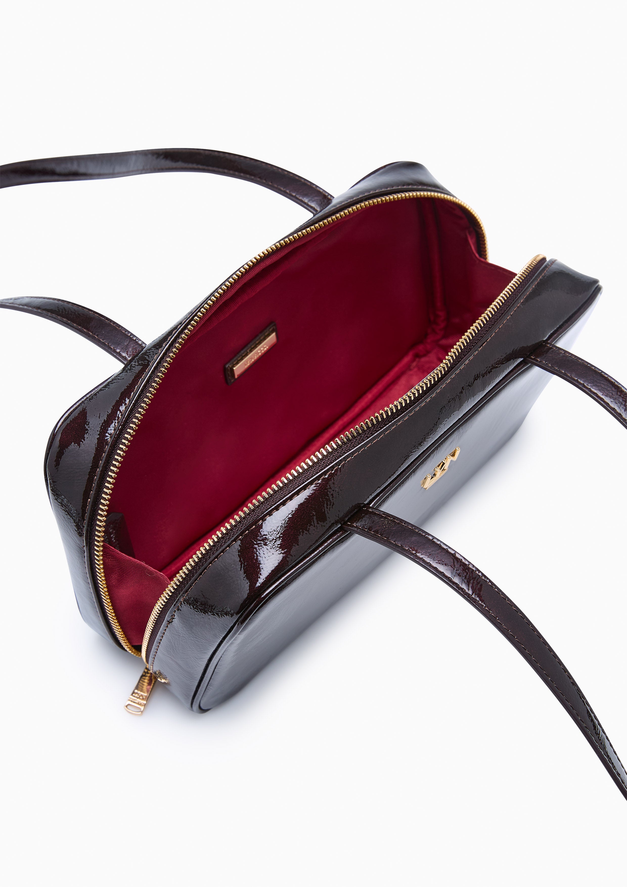 Megan  M Shoulder Bag - Dark Red