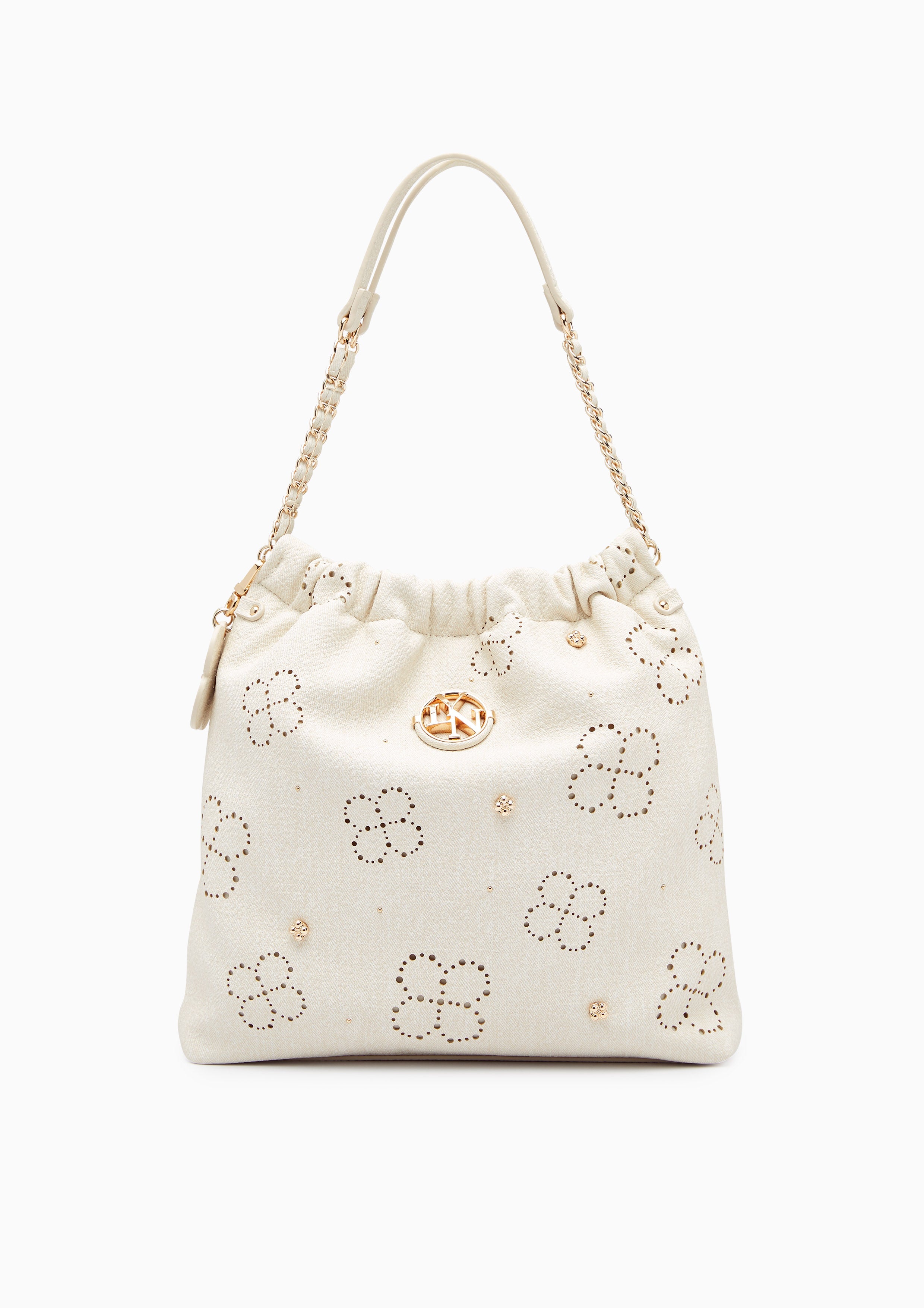 Fontia Fumi M Shoulder Bag - Light Beige