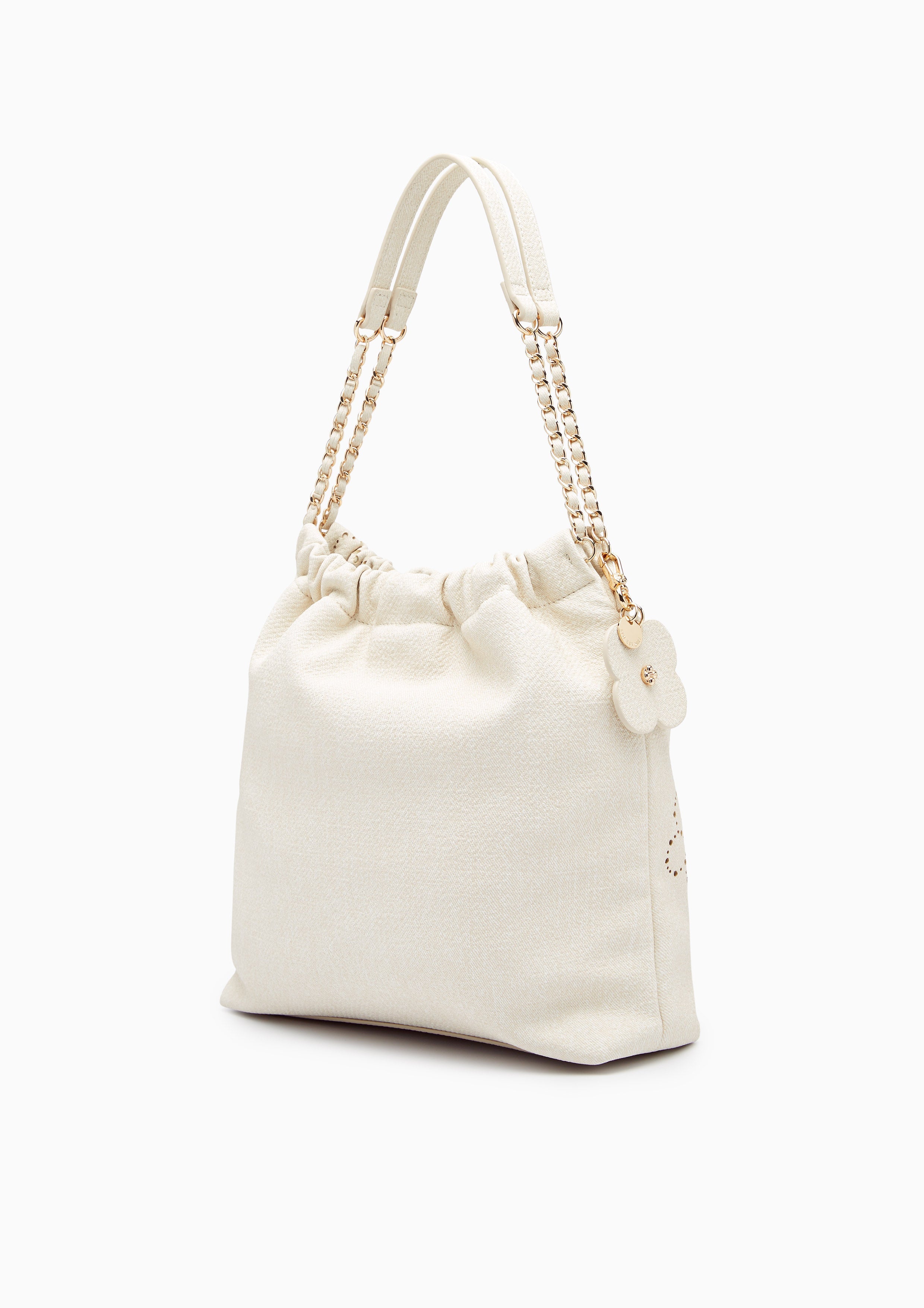 Fontia Fumi M Shoulder Bag - Light Beige