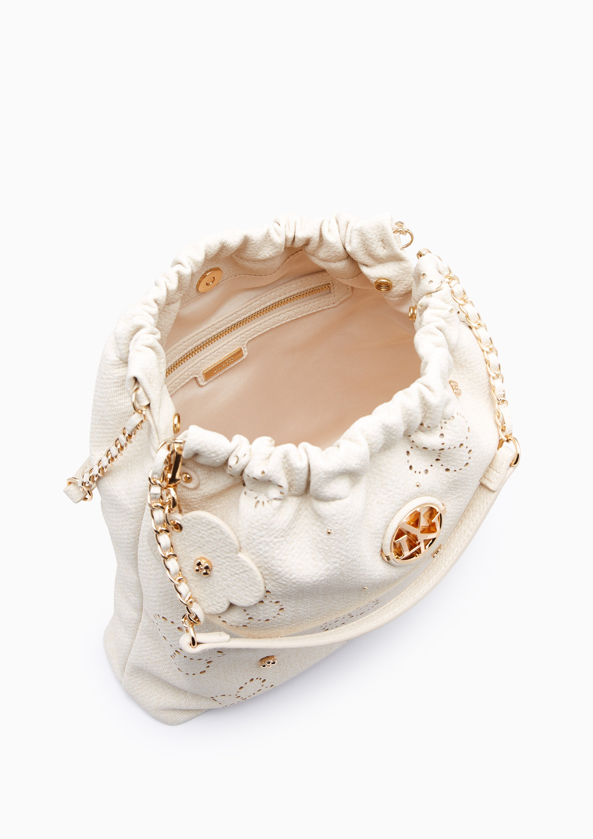 Fontia Fumi M Shoulder Bag - Light Beige