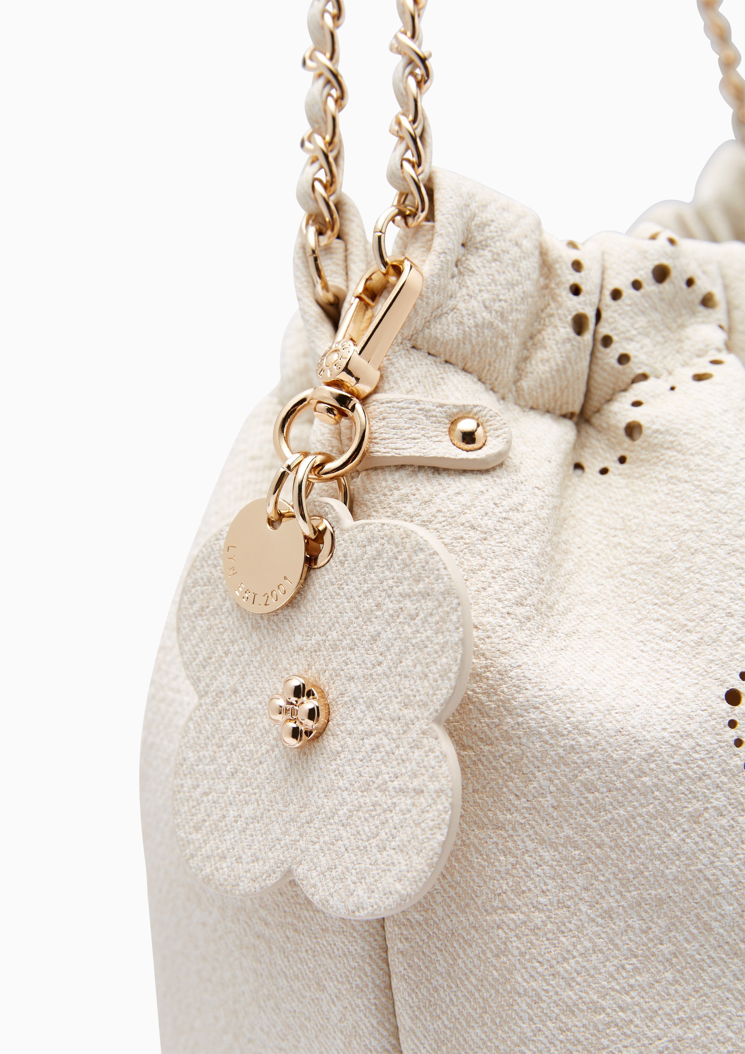 Fontia Fumi M Shoulder Bag - Light Beige