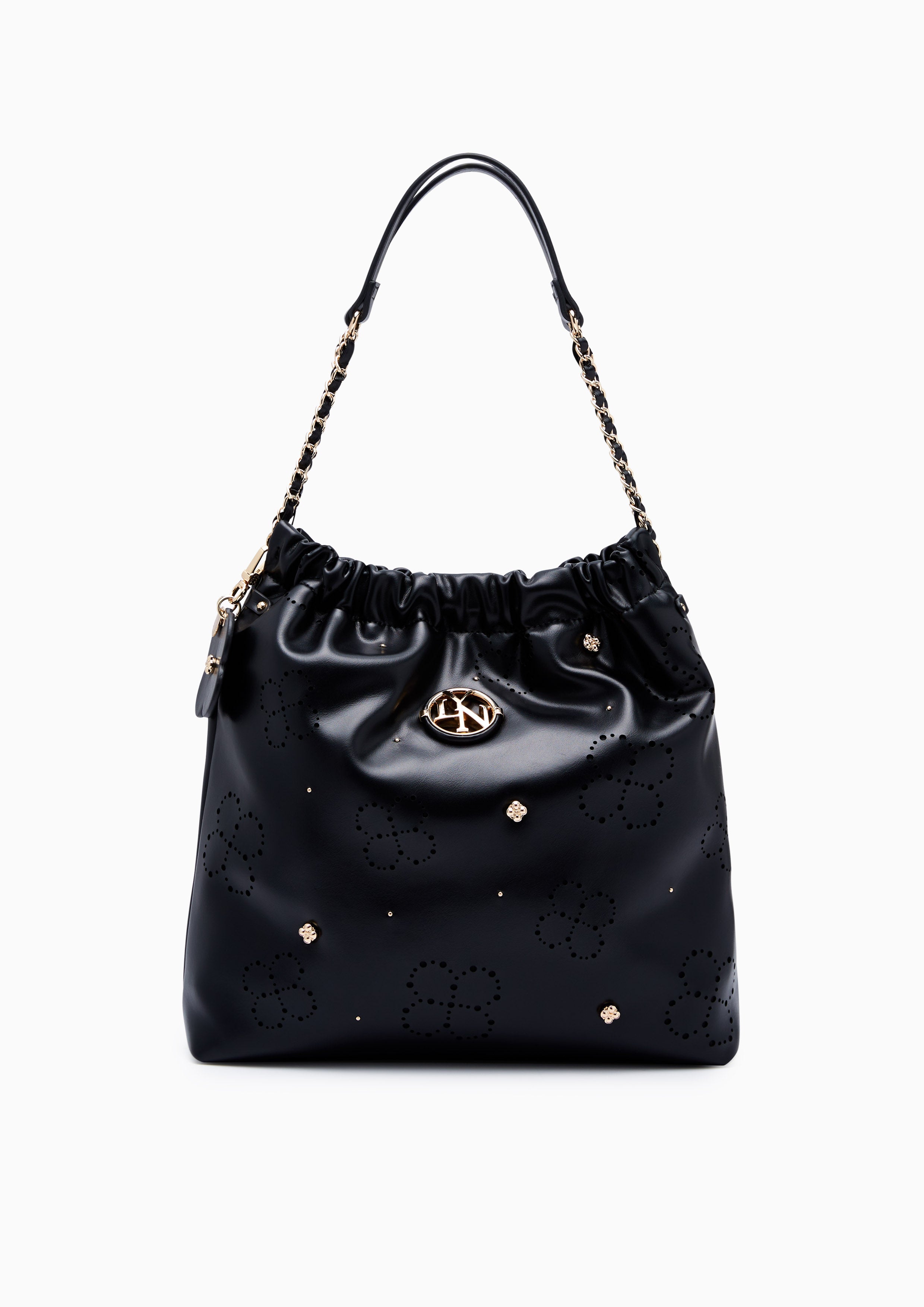 Fontia Fumi M Shoulder Bag - Black
