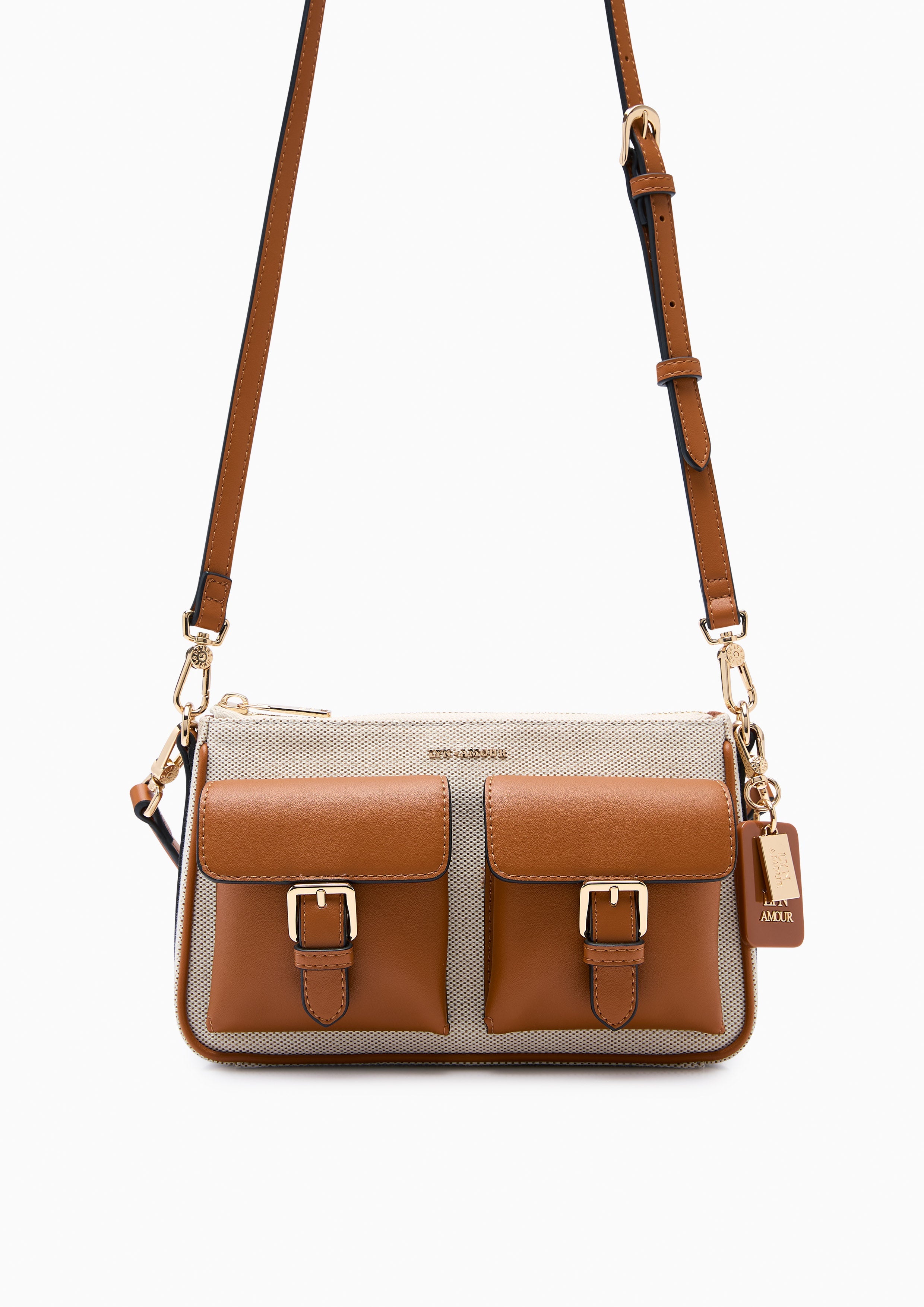 Mila S Shoulder Bag - Tan