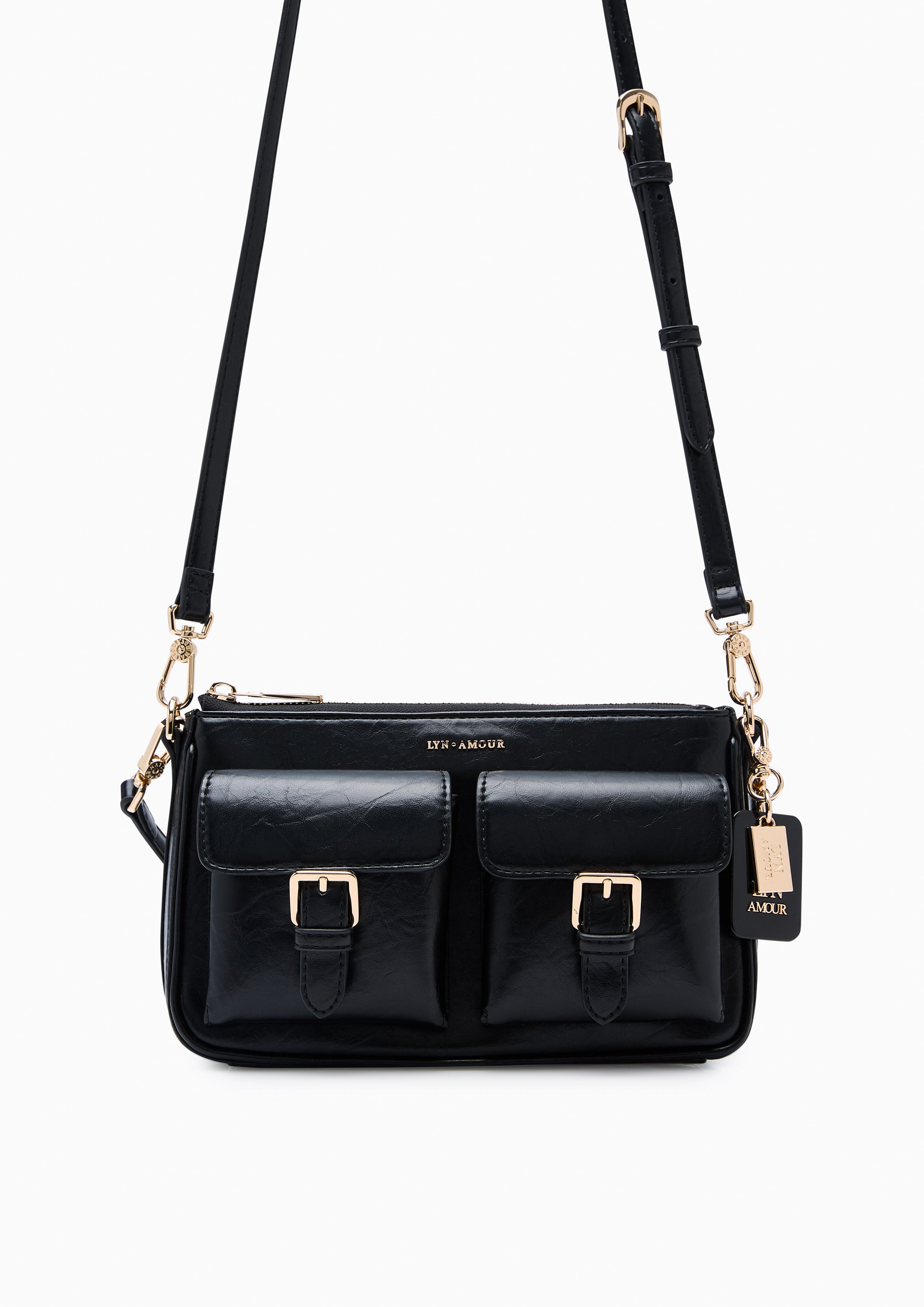 Mila S Shoulder Bag - Black