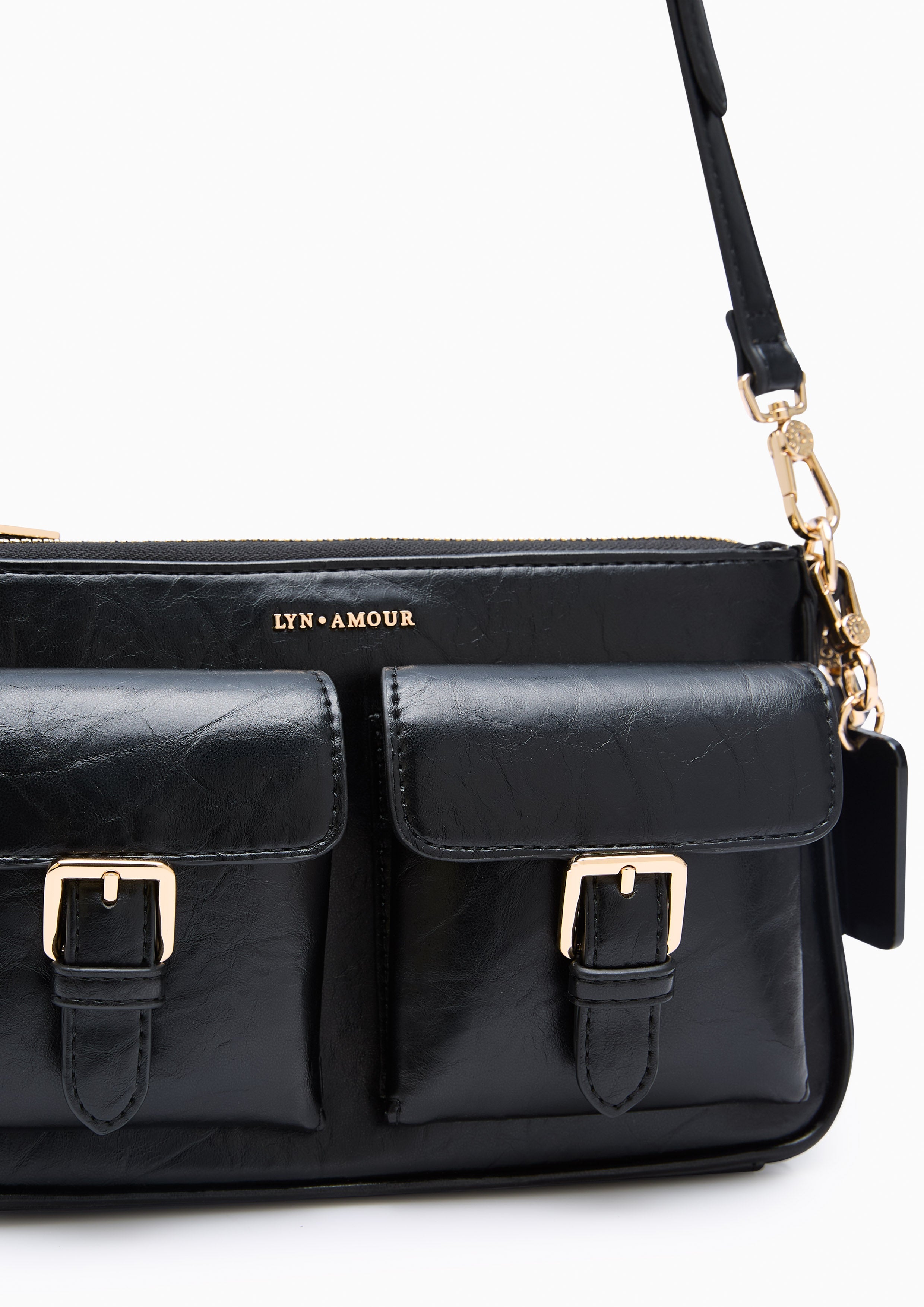 Mila S Shoulder Bag - Black