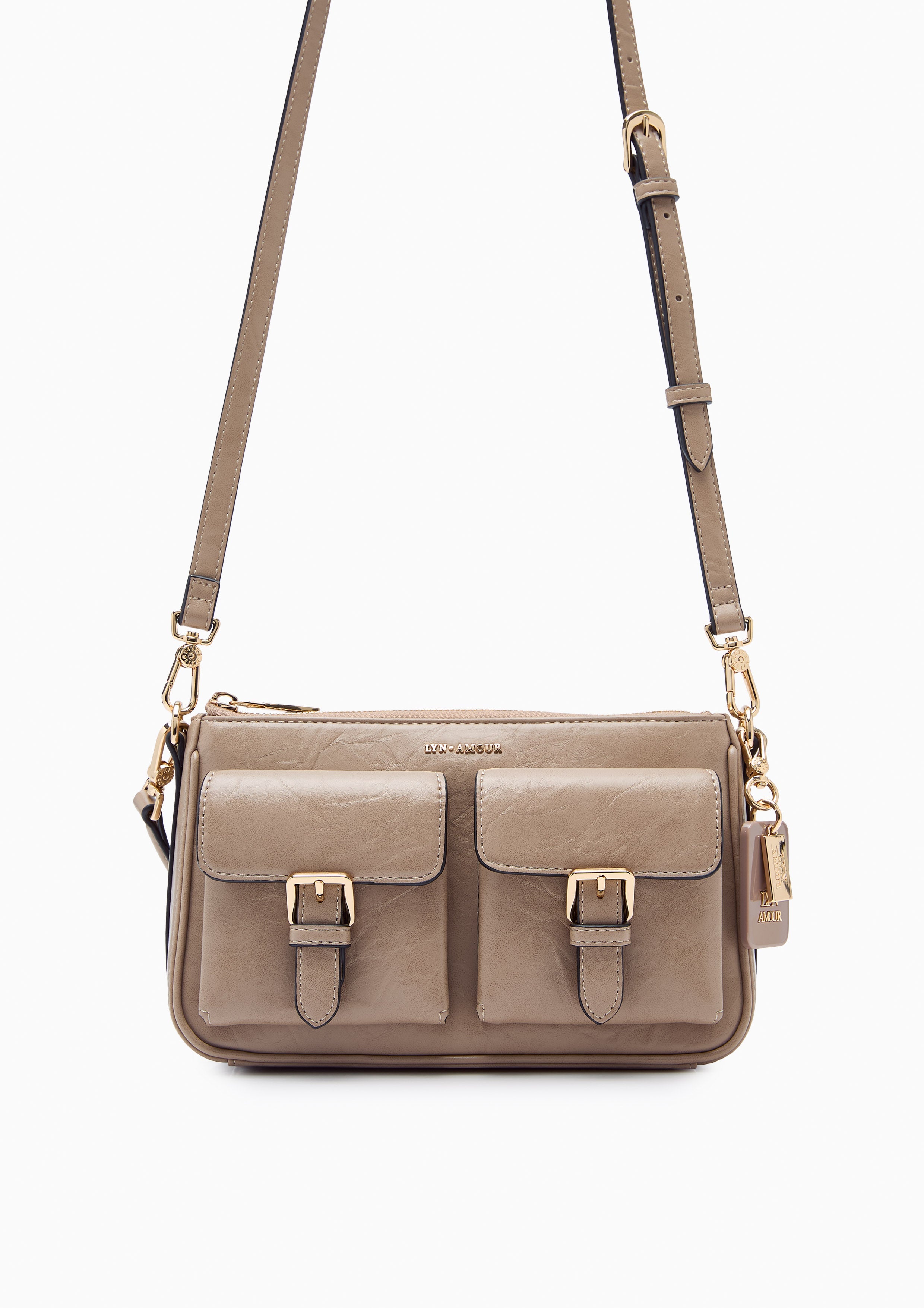 Mila S Shoulder Bag - Taupe