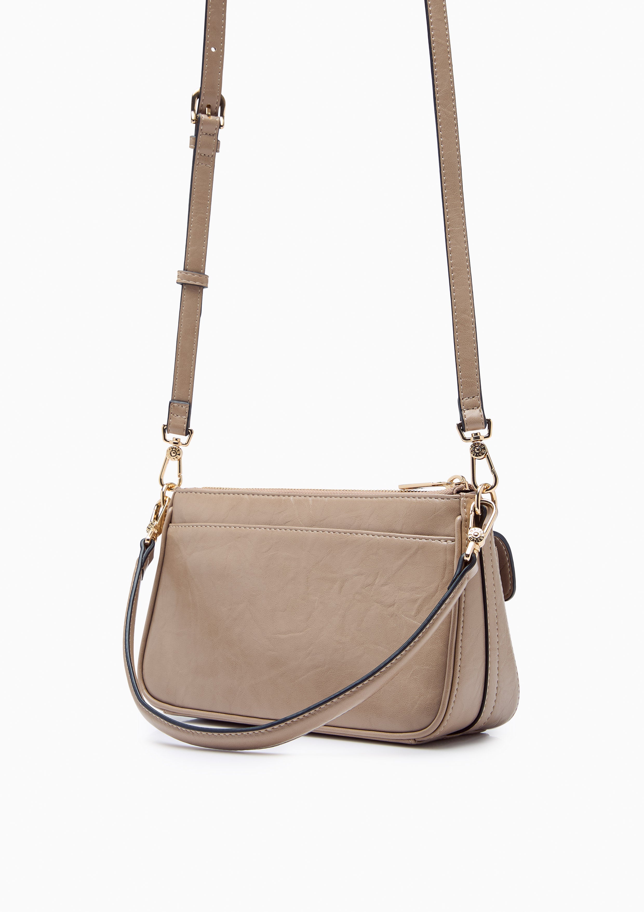 Mila S Shoulder Bag - Taupe