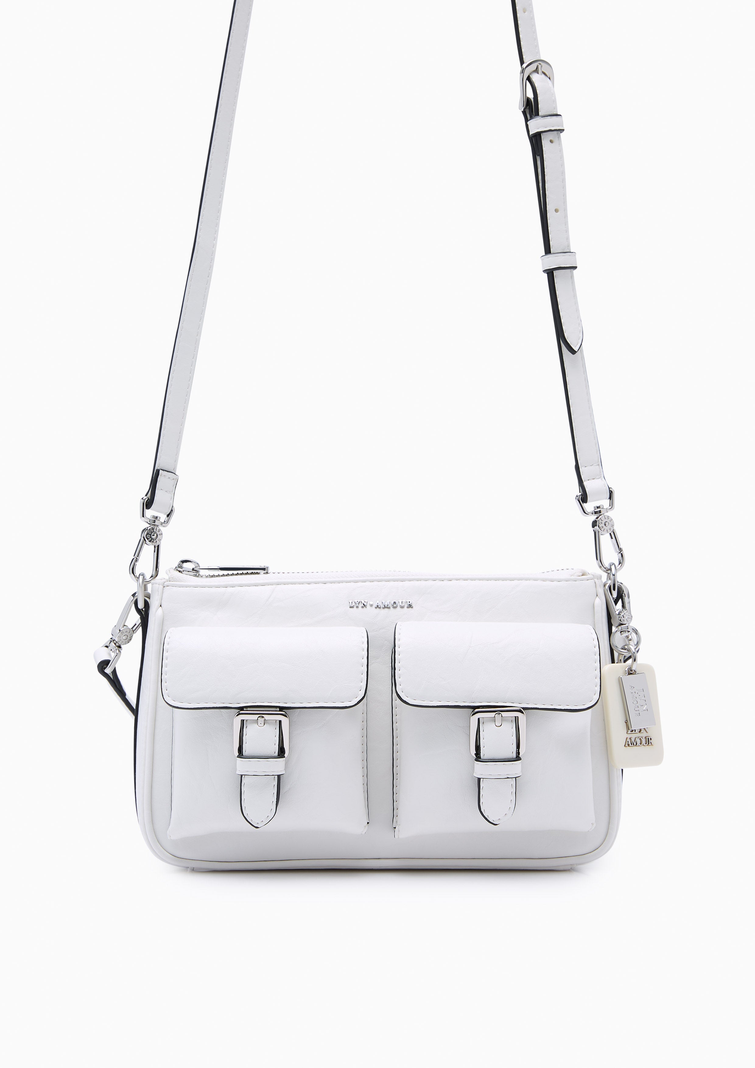 Mila S Shoulder Bag - White