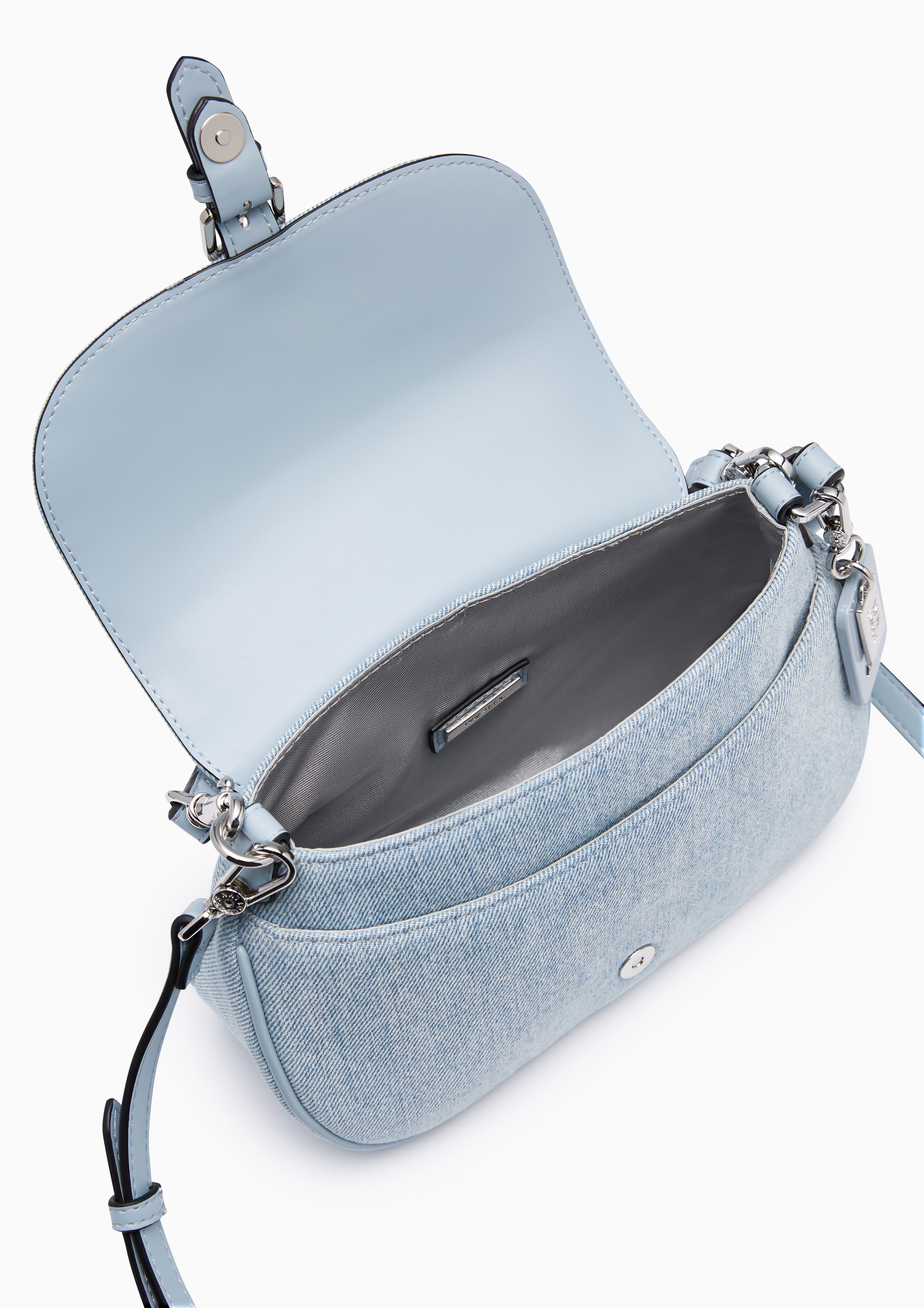 Mila Mini Shoulder Bag - Blue Variation 2