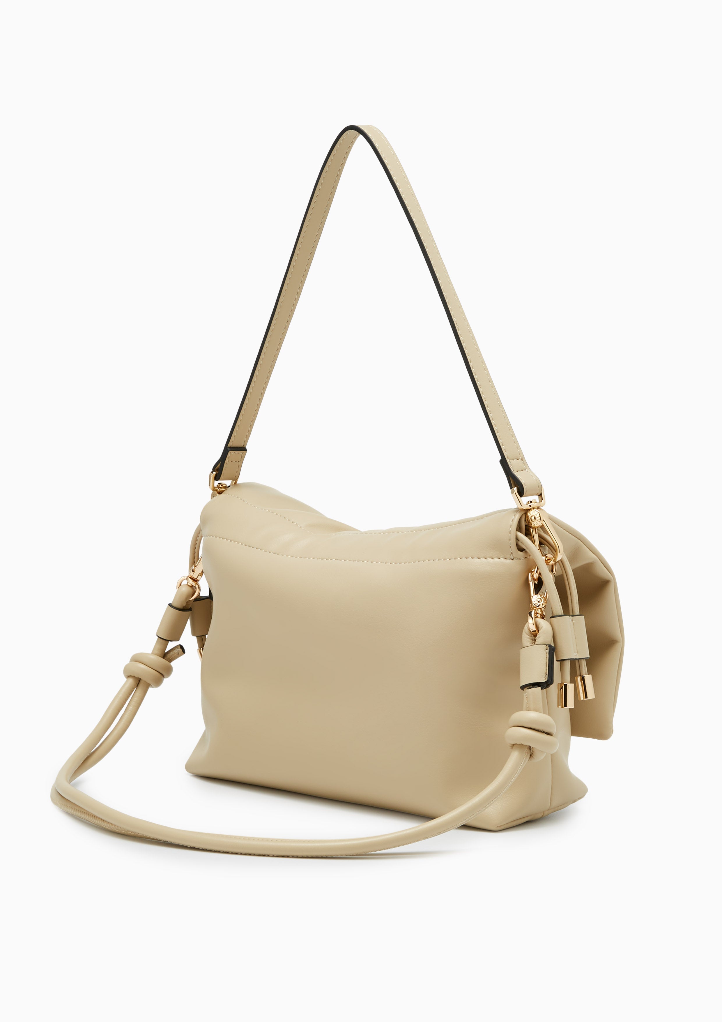 Yuki S Crossbody Bag - Beige