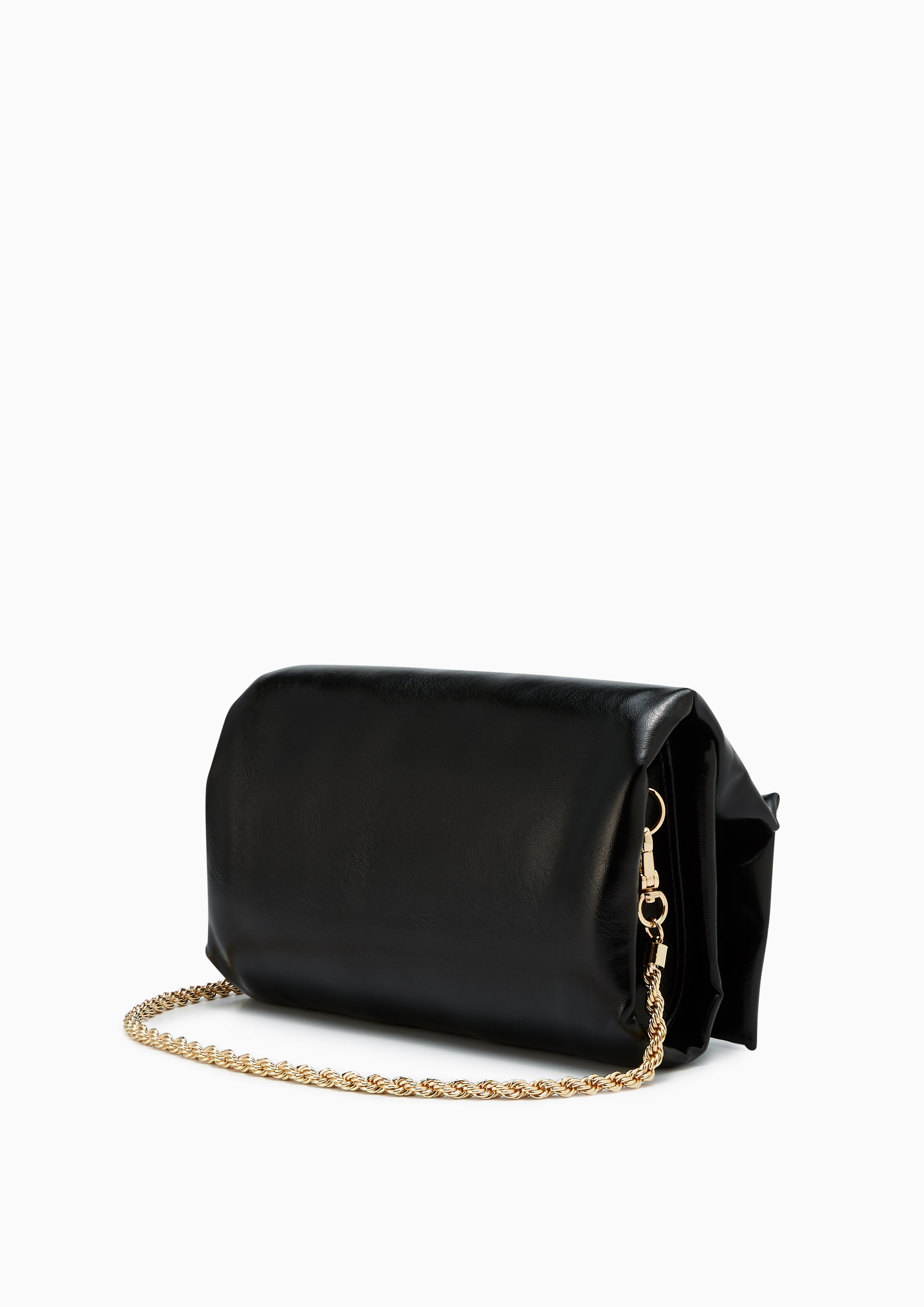 Yuki Clutch Crossbody Bag - Black