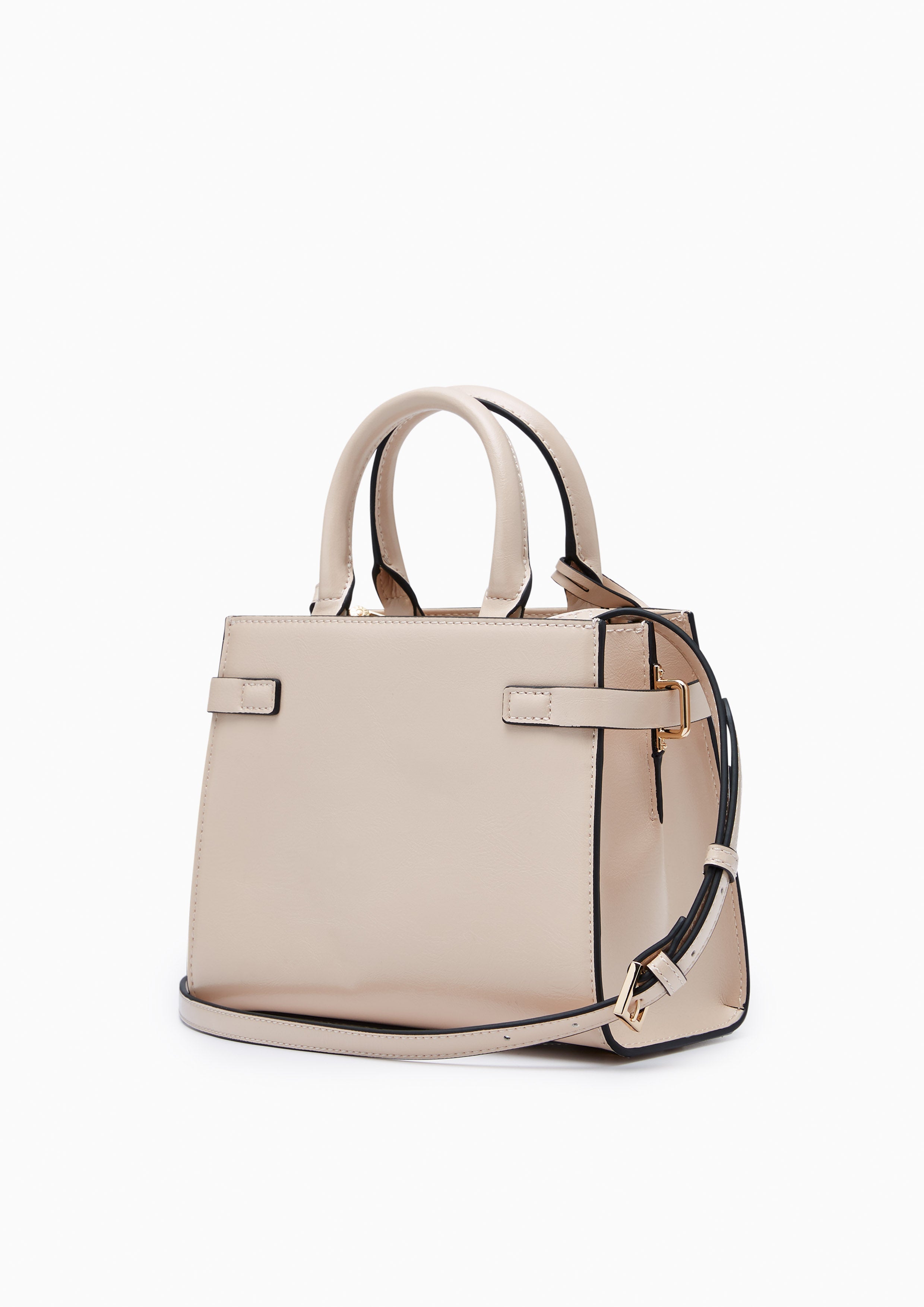 Astor Fineness Top S Handbag - Light Beige