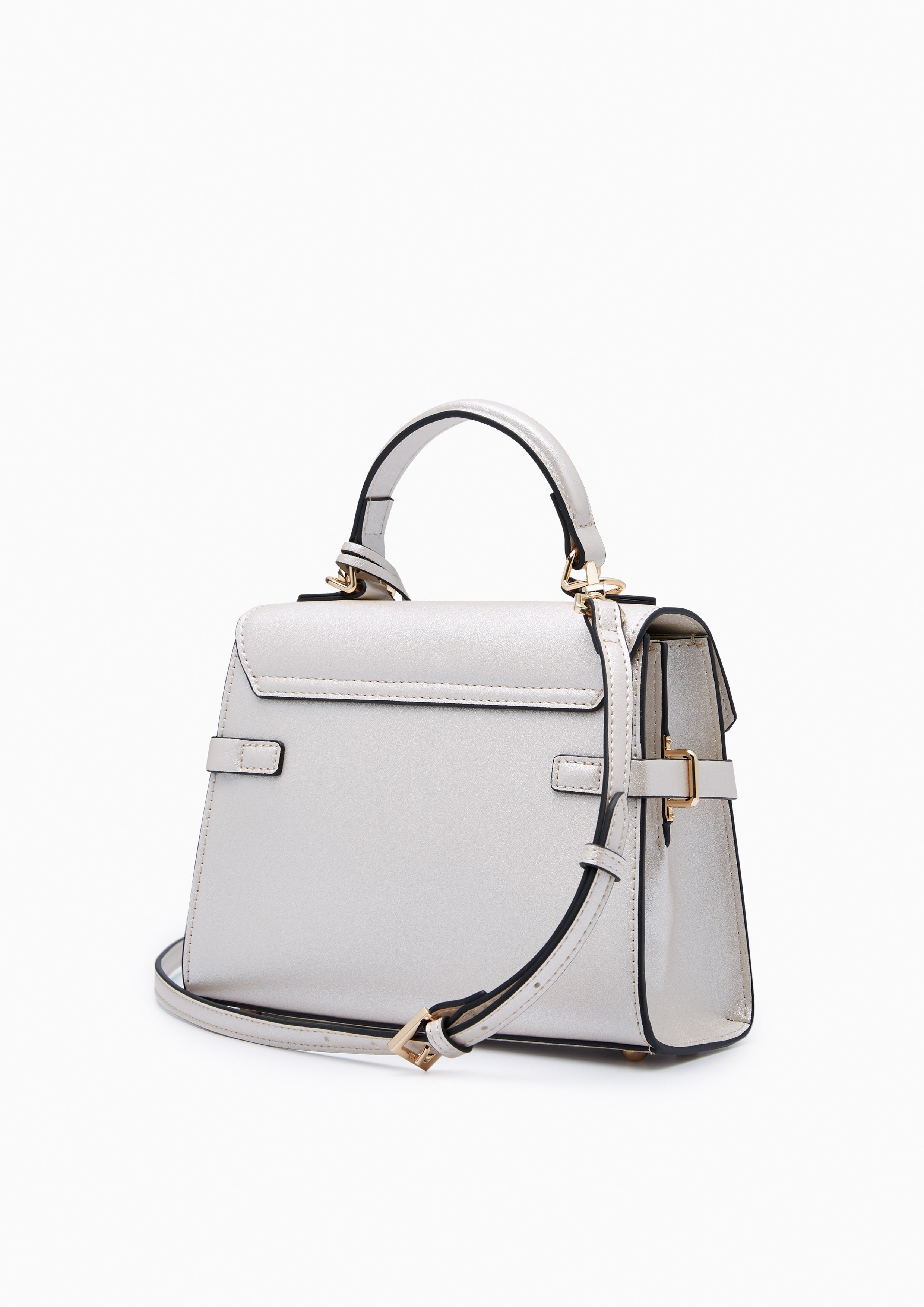 Astor Fineness S Crossbody Bag - Glitter Beige