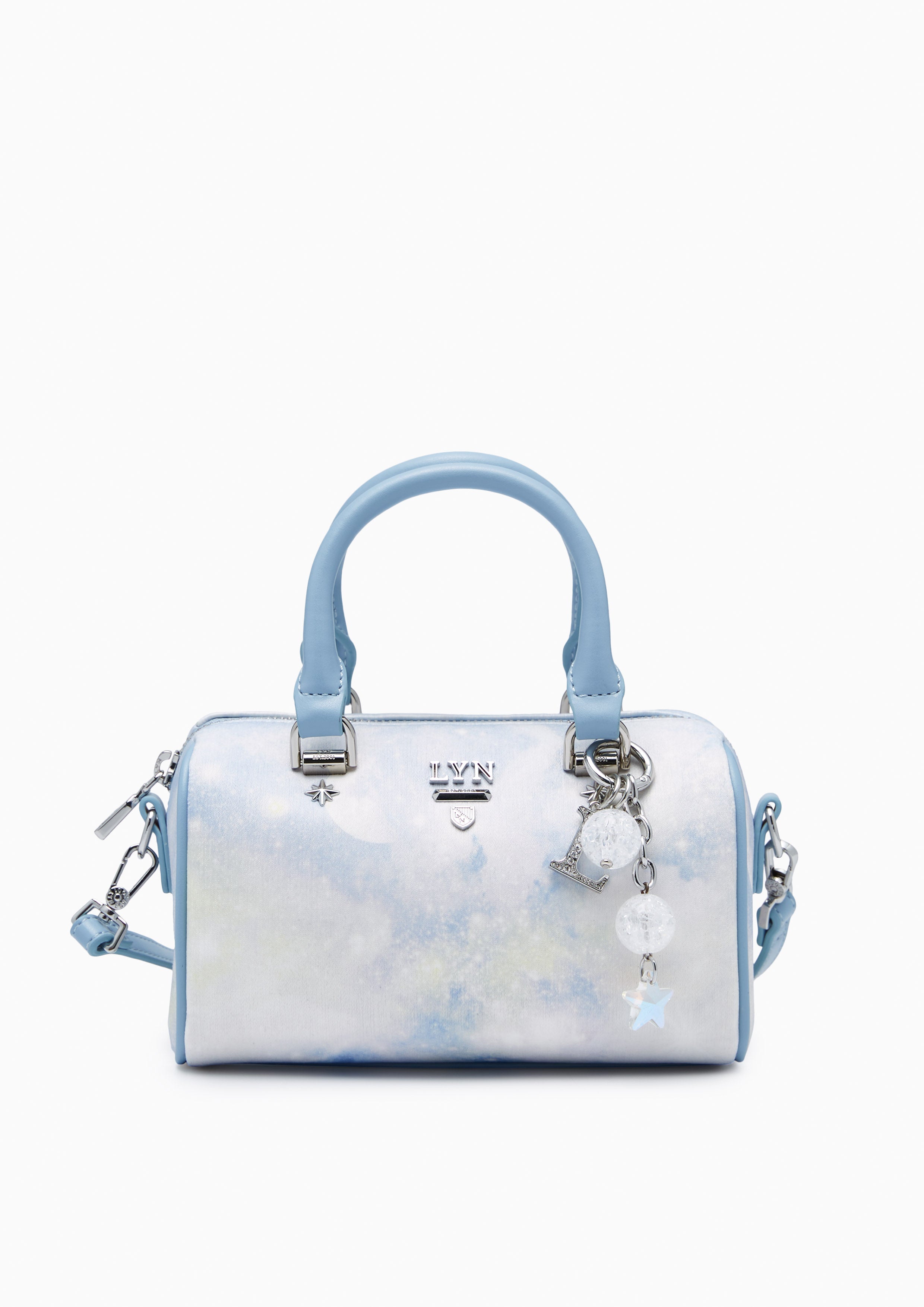 Cosmic Burton Duffle S  Handbag - Printed Blue