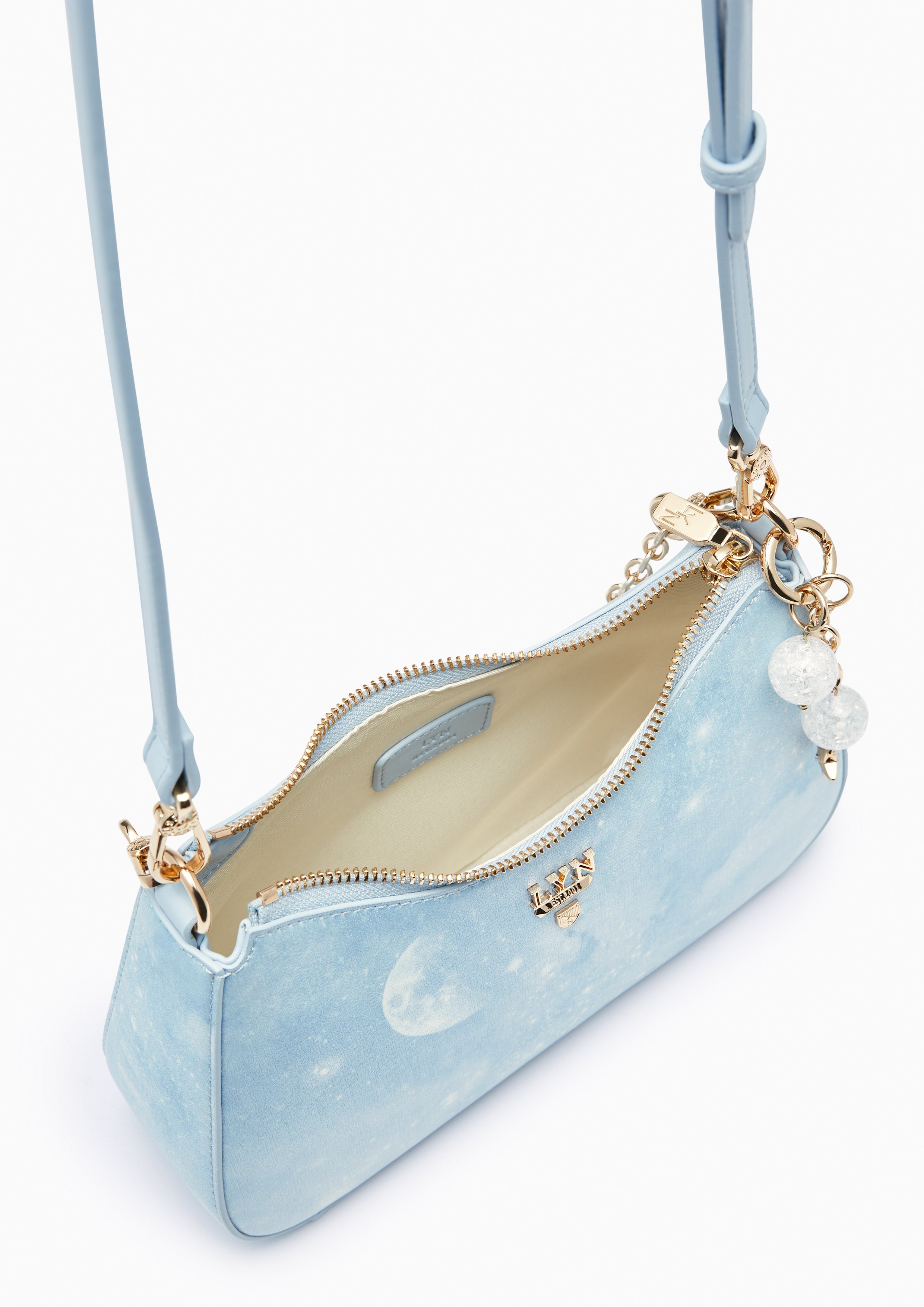 Cosmic Tricia Sky  Shoulder Bag - Printed Blue