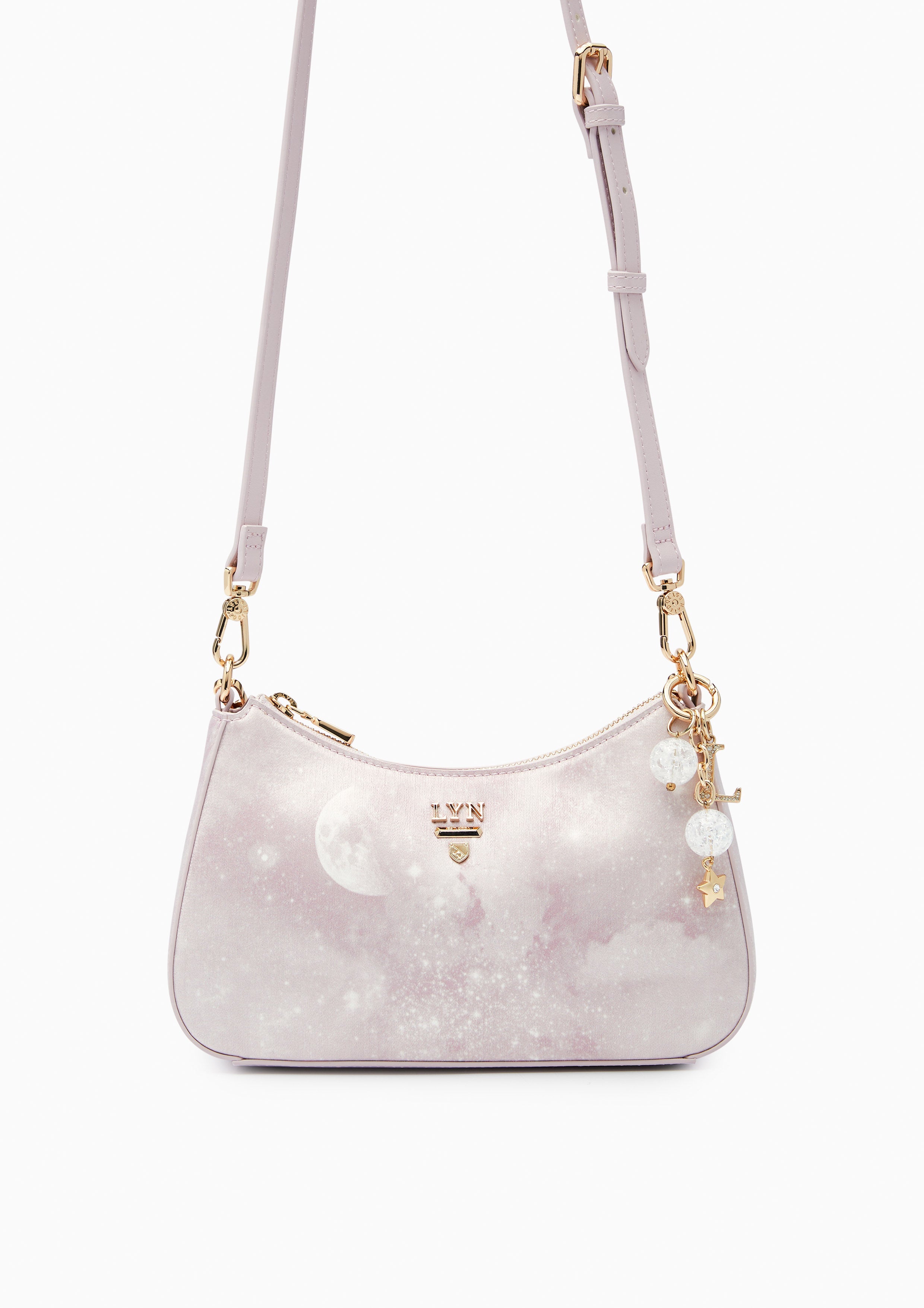 Cosmic Tricia Sky  Shoulder Bag - Printed Pink