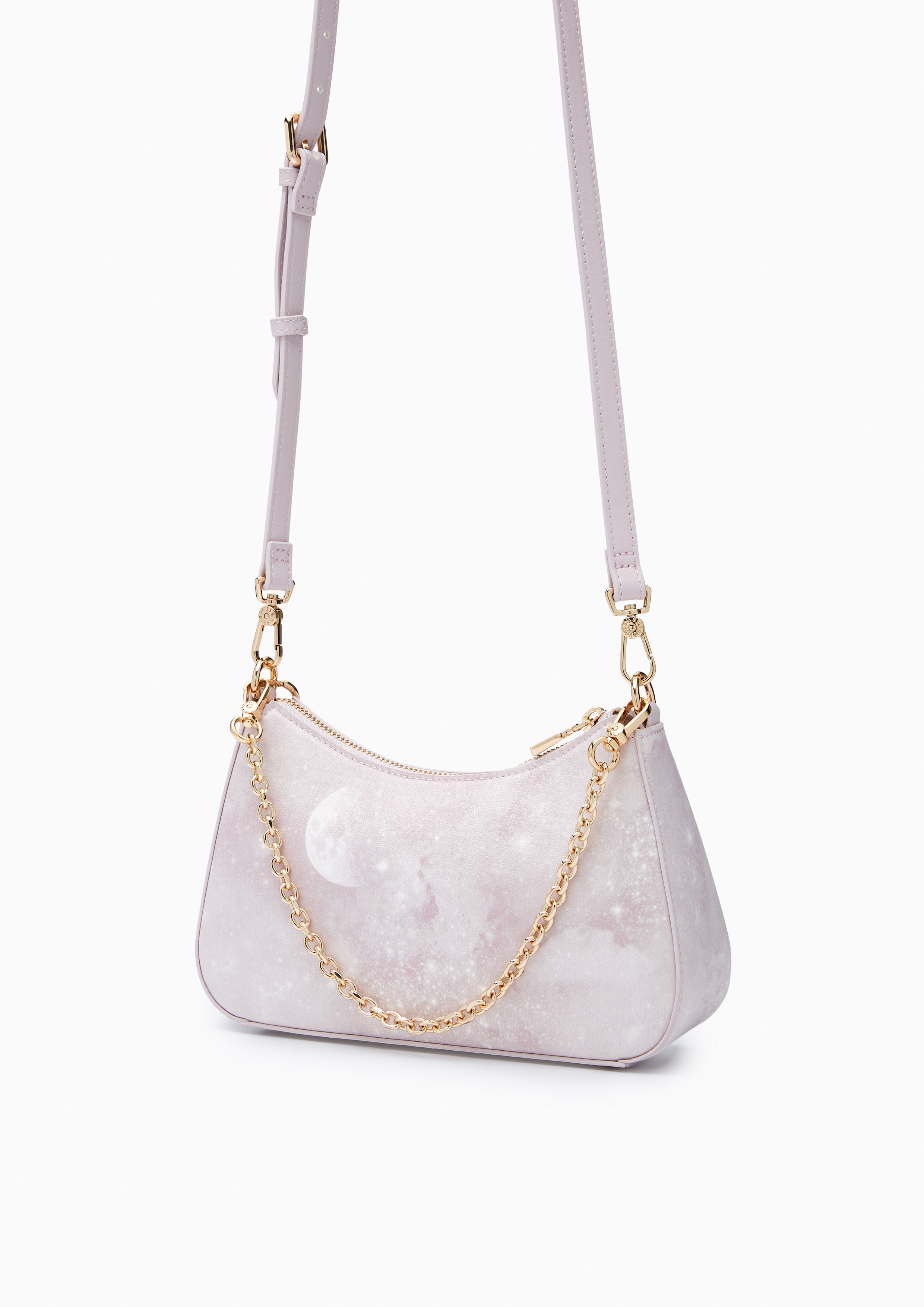 Cosmic Tricia Sky  Shoulder Bag - Printed Pink