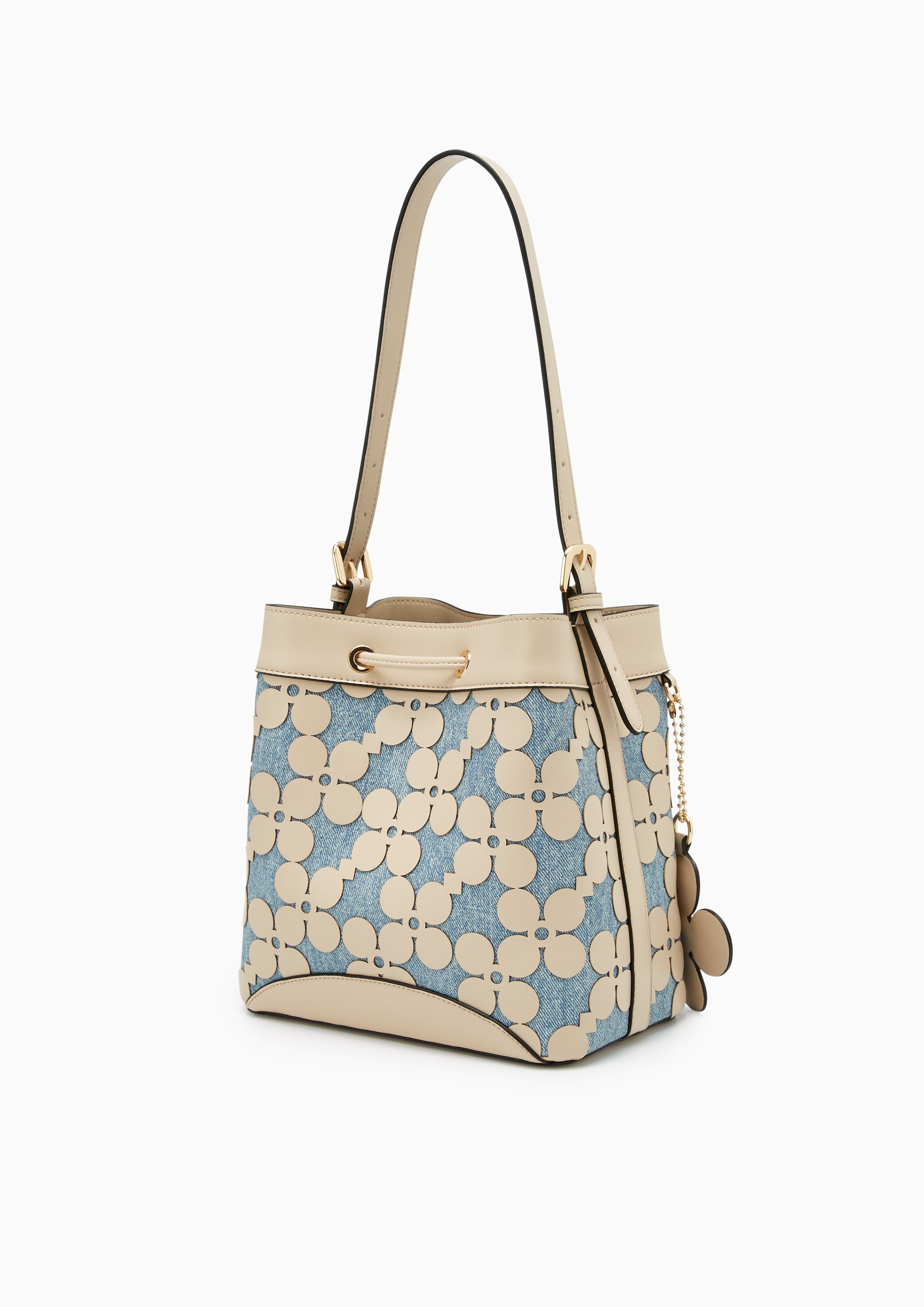 Corey  Bucket Bag - Blue Variation 2