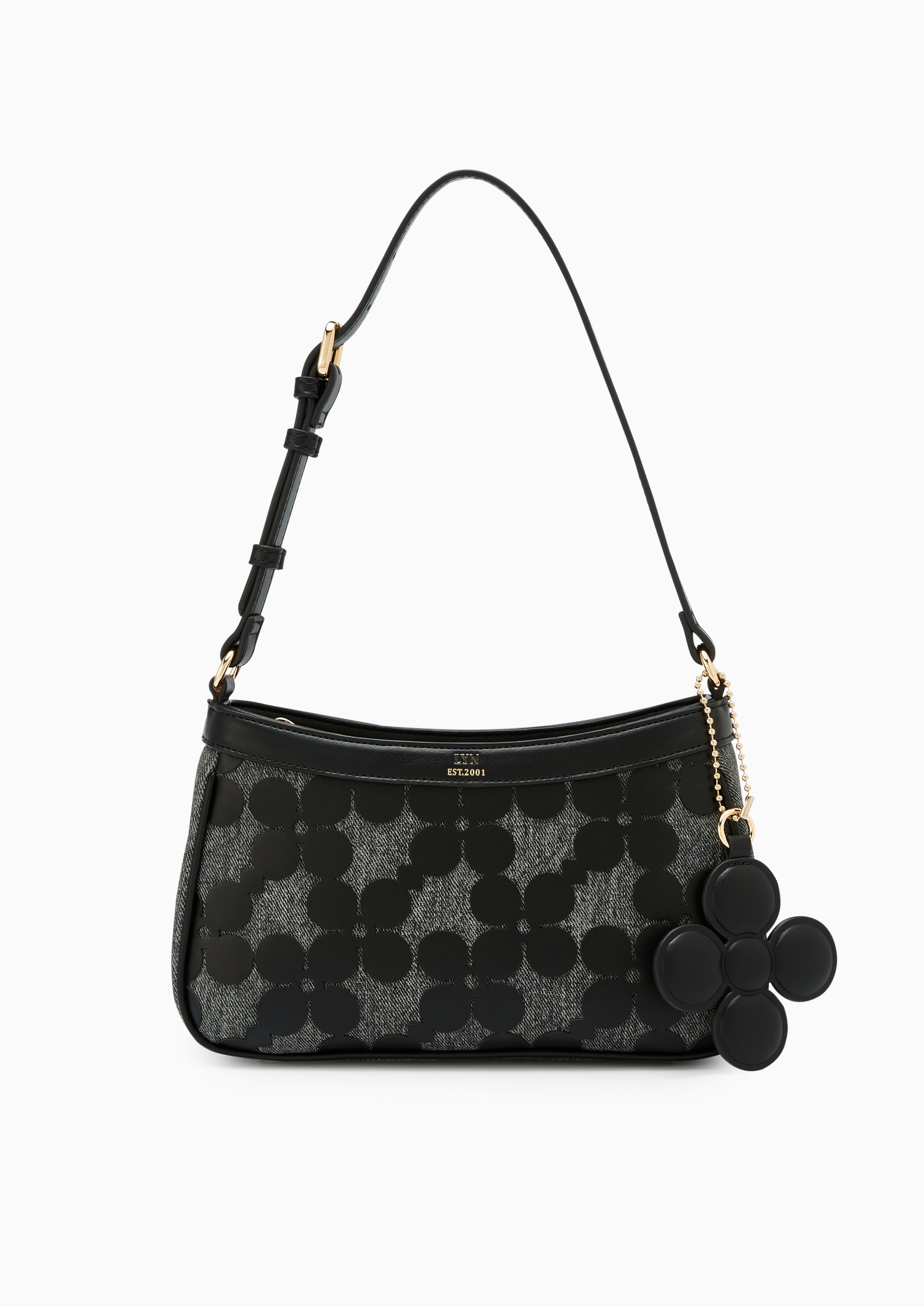 Corey  Shoulder Bag - Black Variation 2