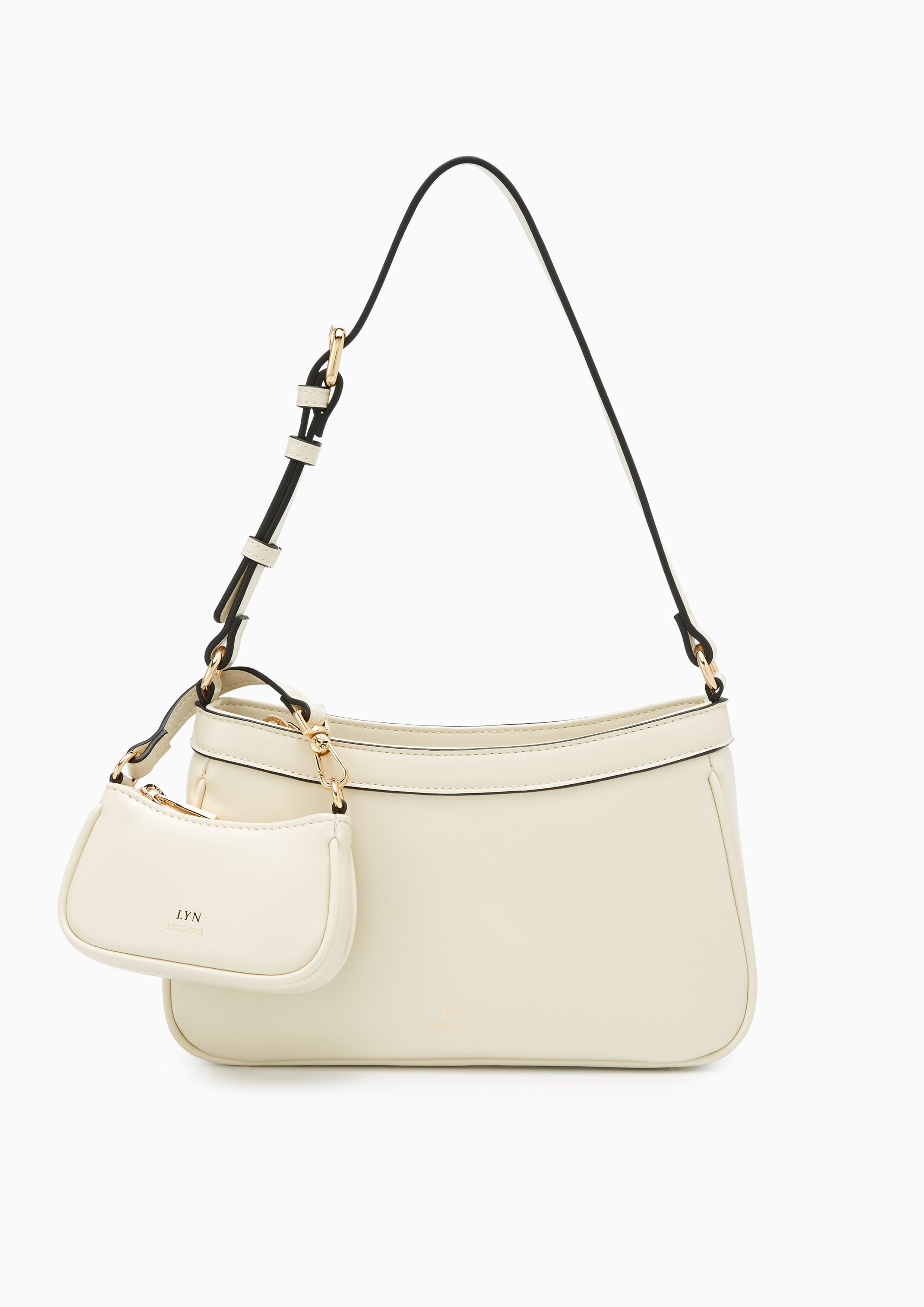 にこ¨̮⃝ item shoulder bag（ivory） Izzy Vegan Textured Crossbody – Jen & Co.