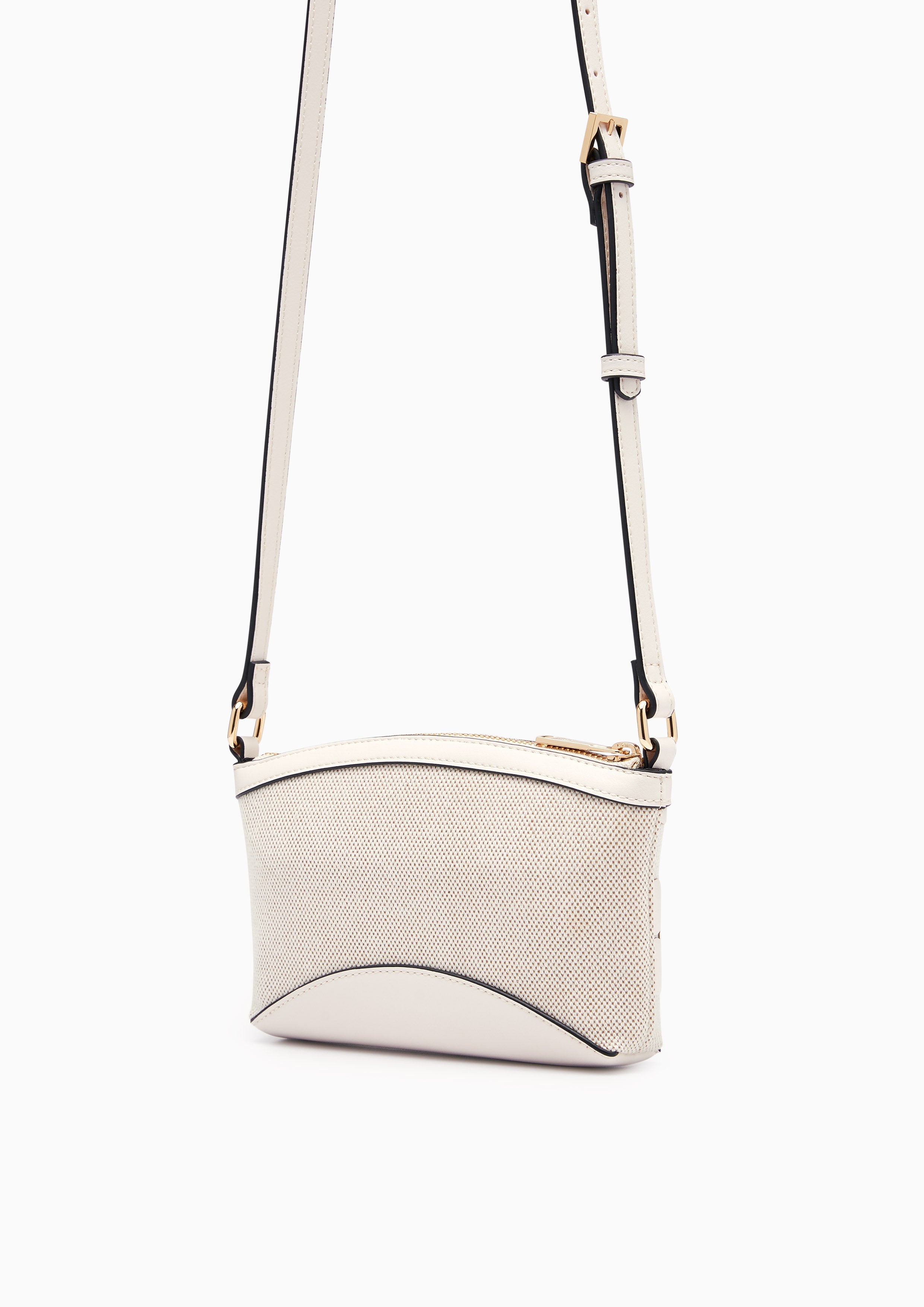 Corey Mini Crossbody Bag - White Variation 2