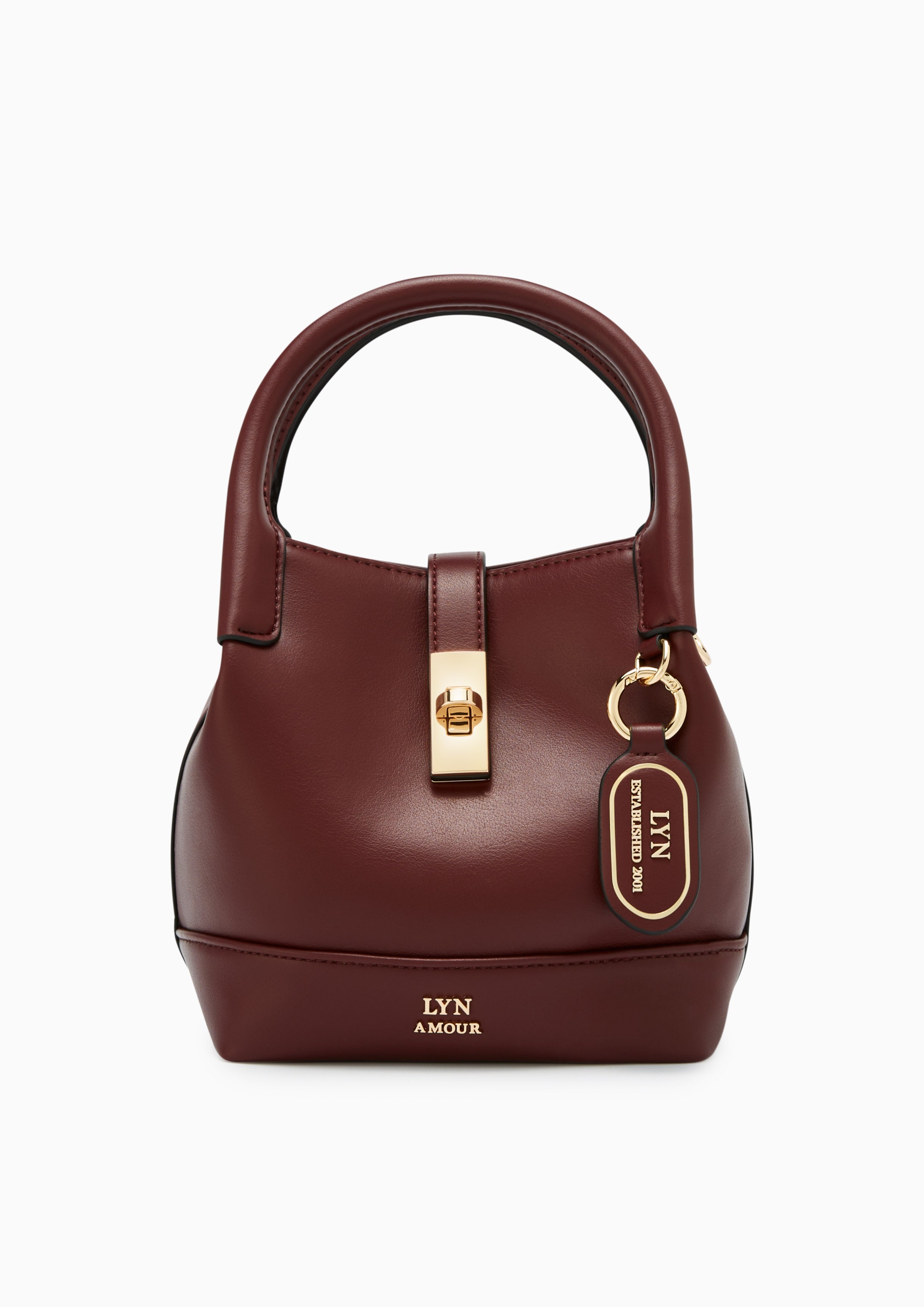 Brayden S Crossbody Bag - Dark Red