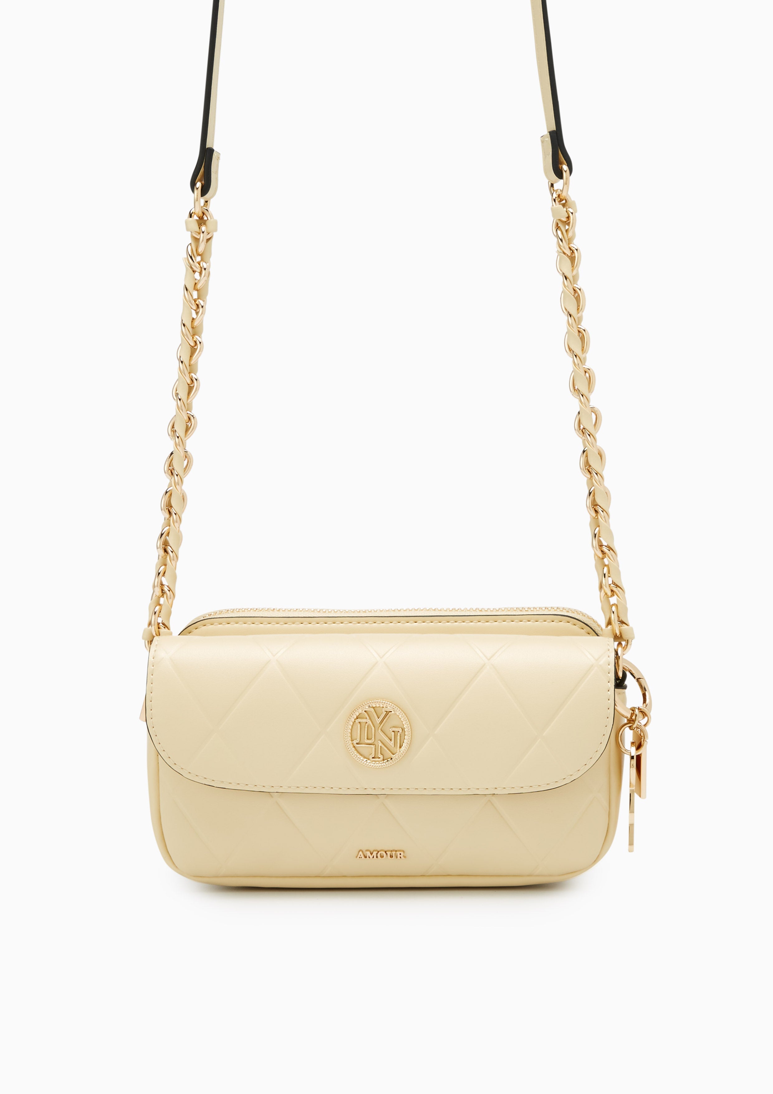 Jemma Mini Crossbody Bag - Light Yellow