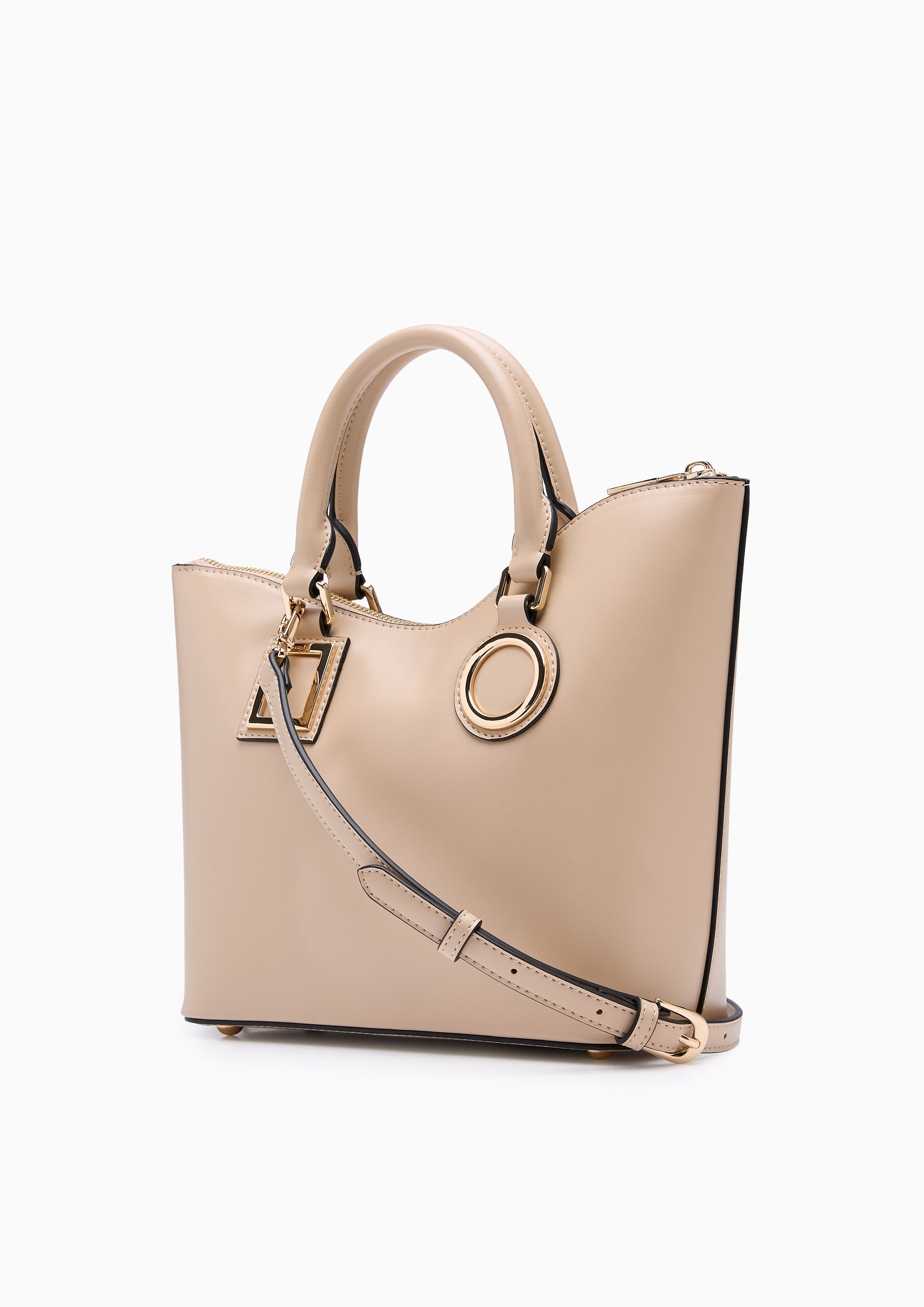 Devyn Handbag - Light Beige