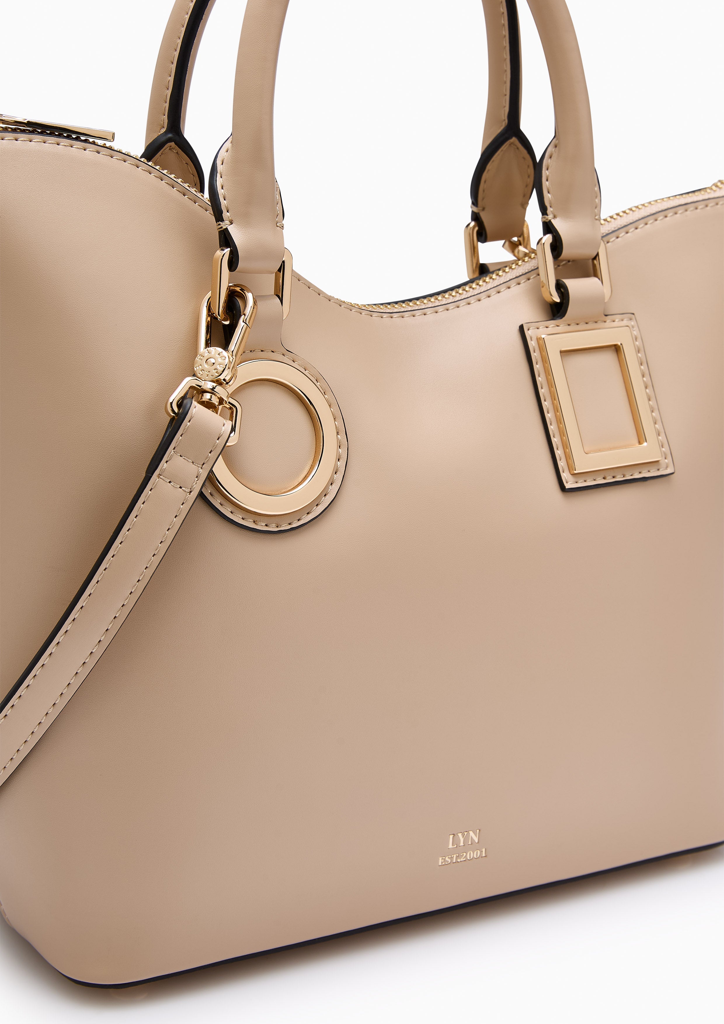 Devyn Handbag - Light Beige