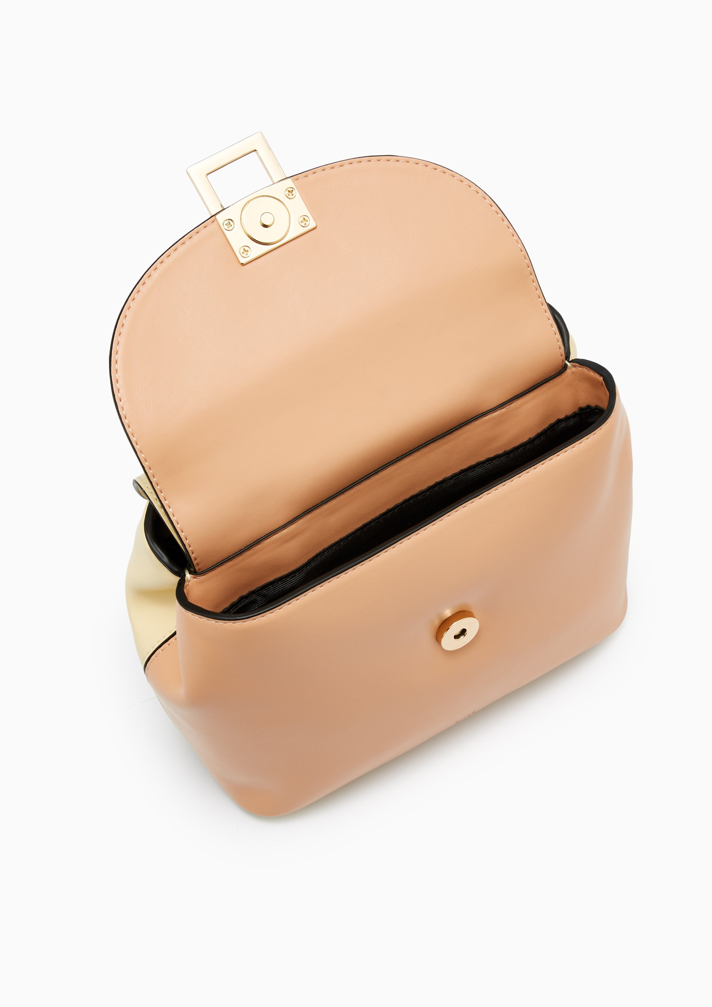 Devyn Top Handle Handbag - Orange Variation 2