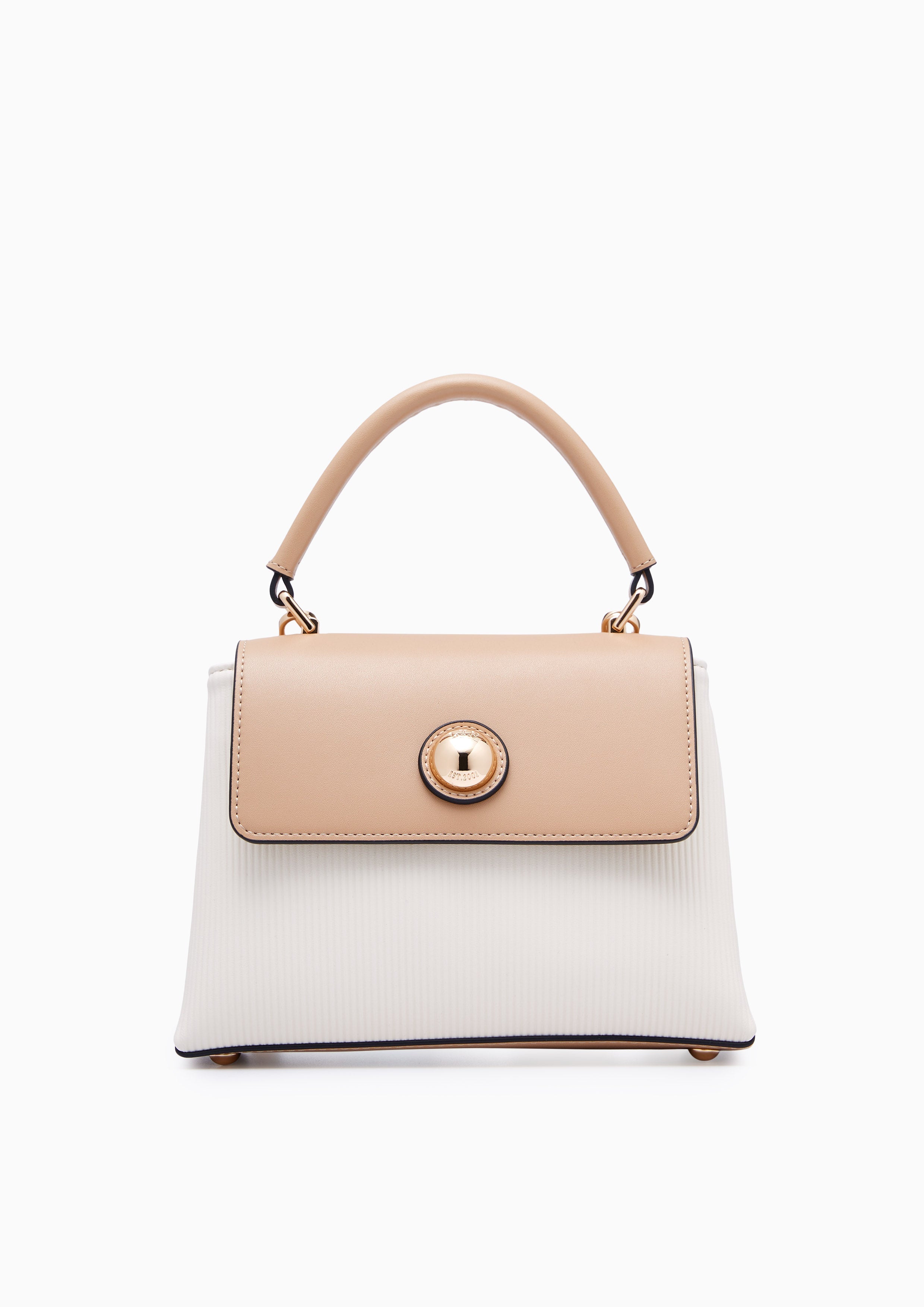 Harmony Top Handle Handbag - White Variation 2
