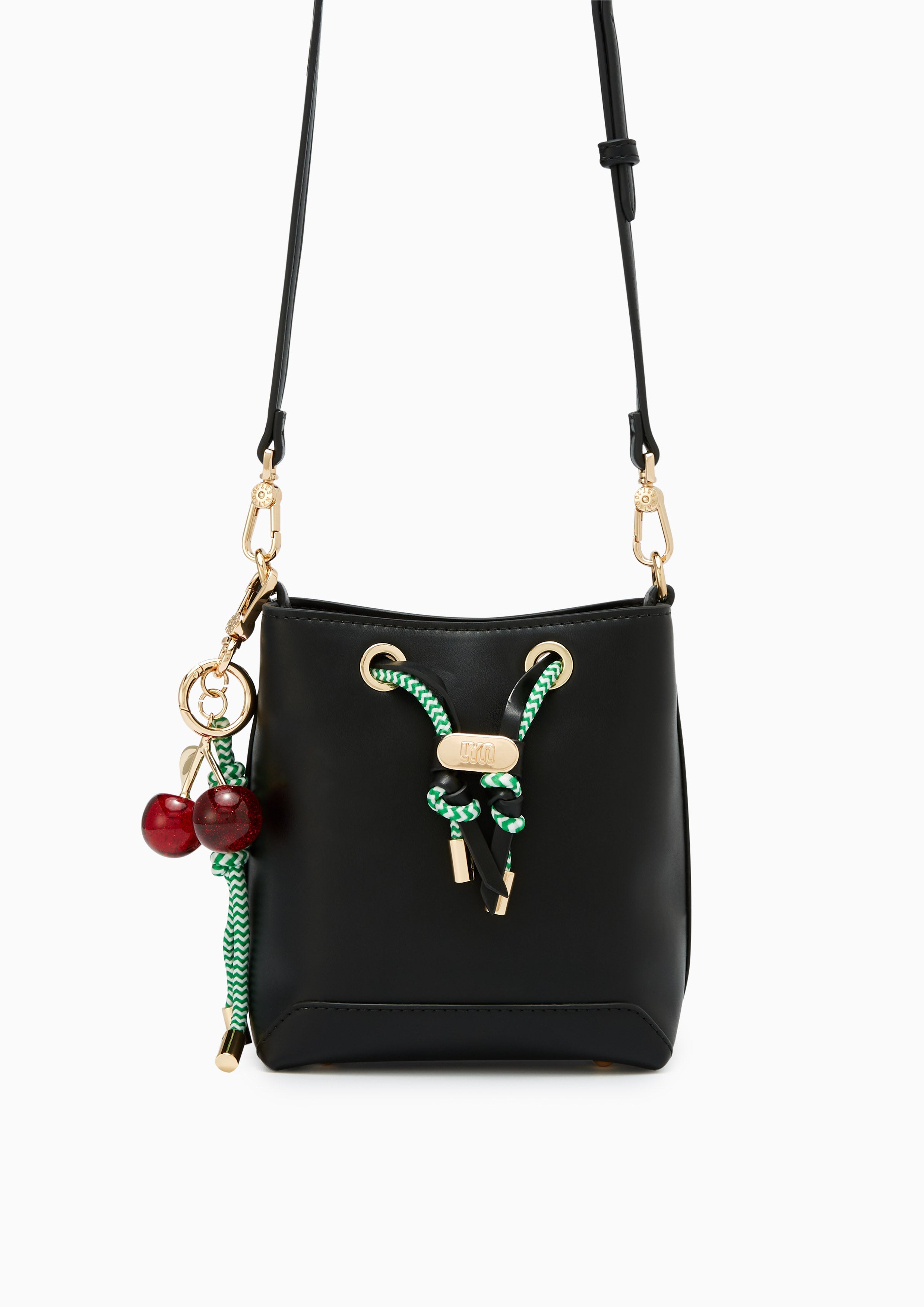 Bethany Mini Bucket Bag - Black