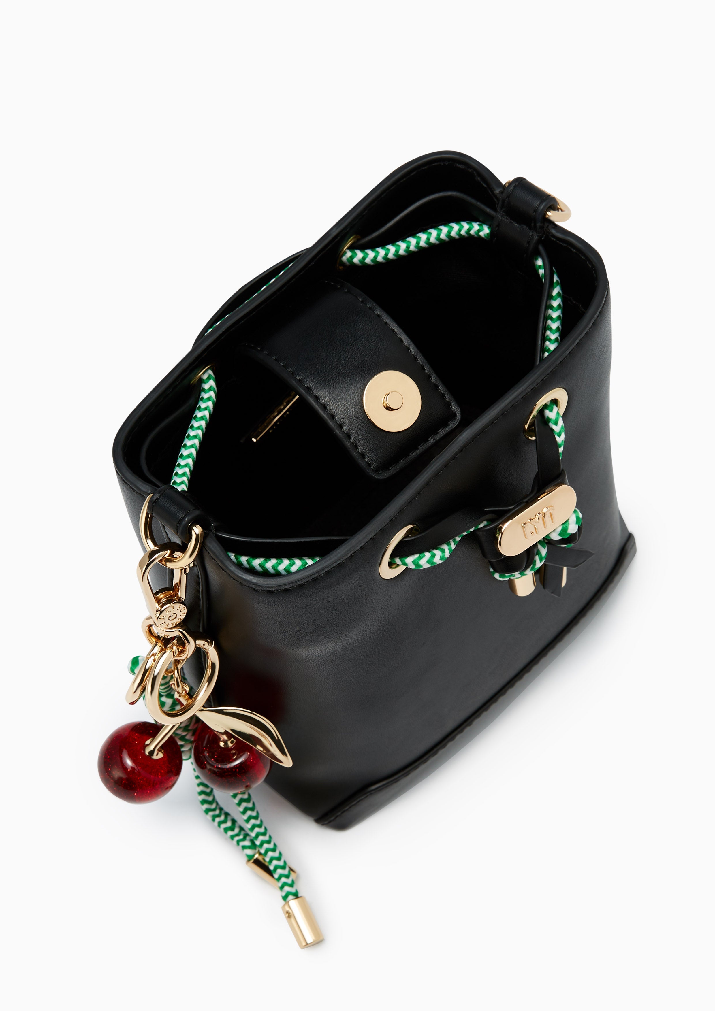 Bethany Mini Bucket Bag - Black