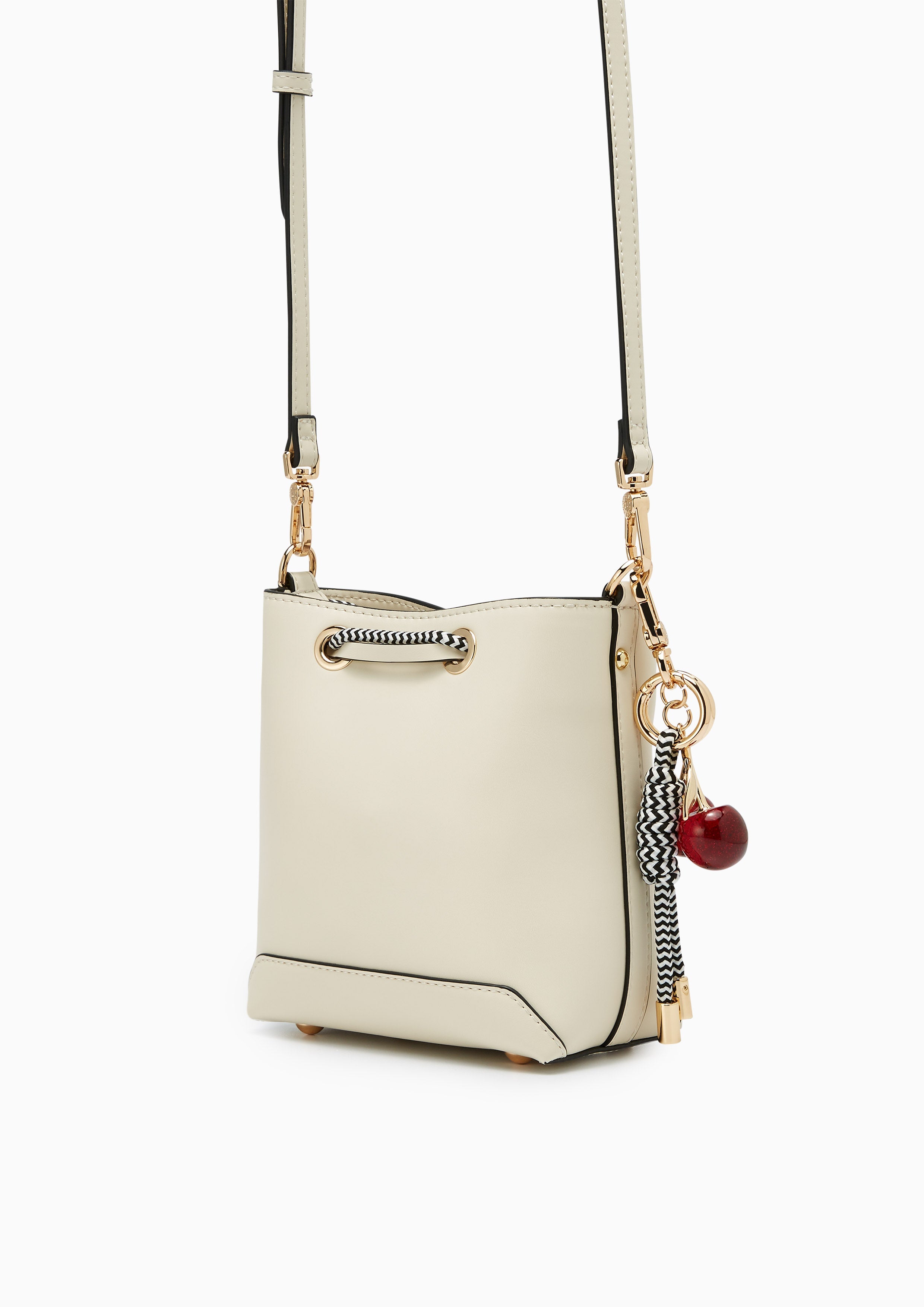 Bethany Mini Bucket Bag - Ivory