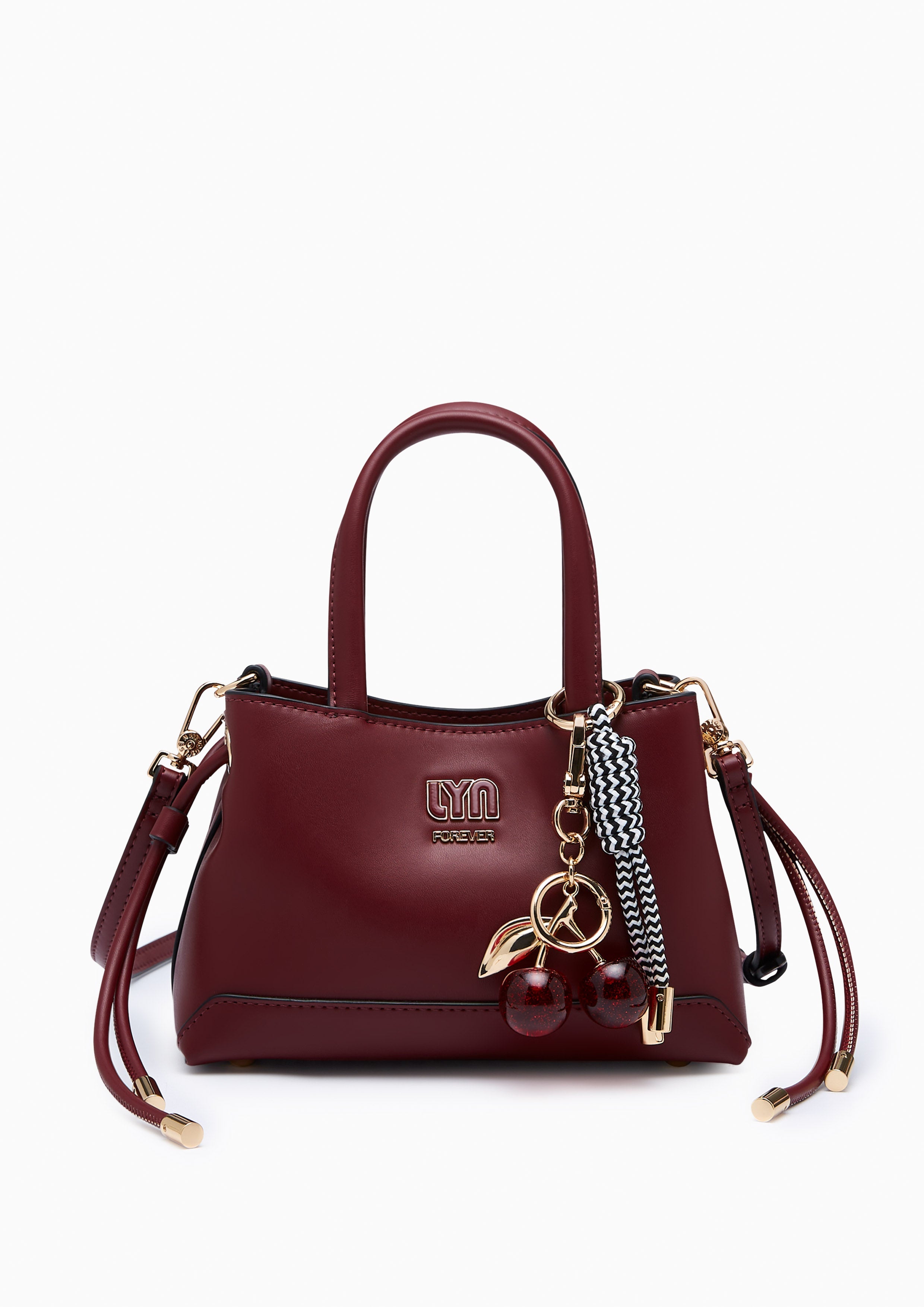 Bethany S Crossbody Bag - Dark Red