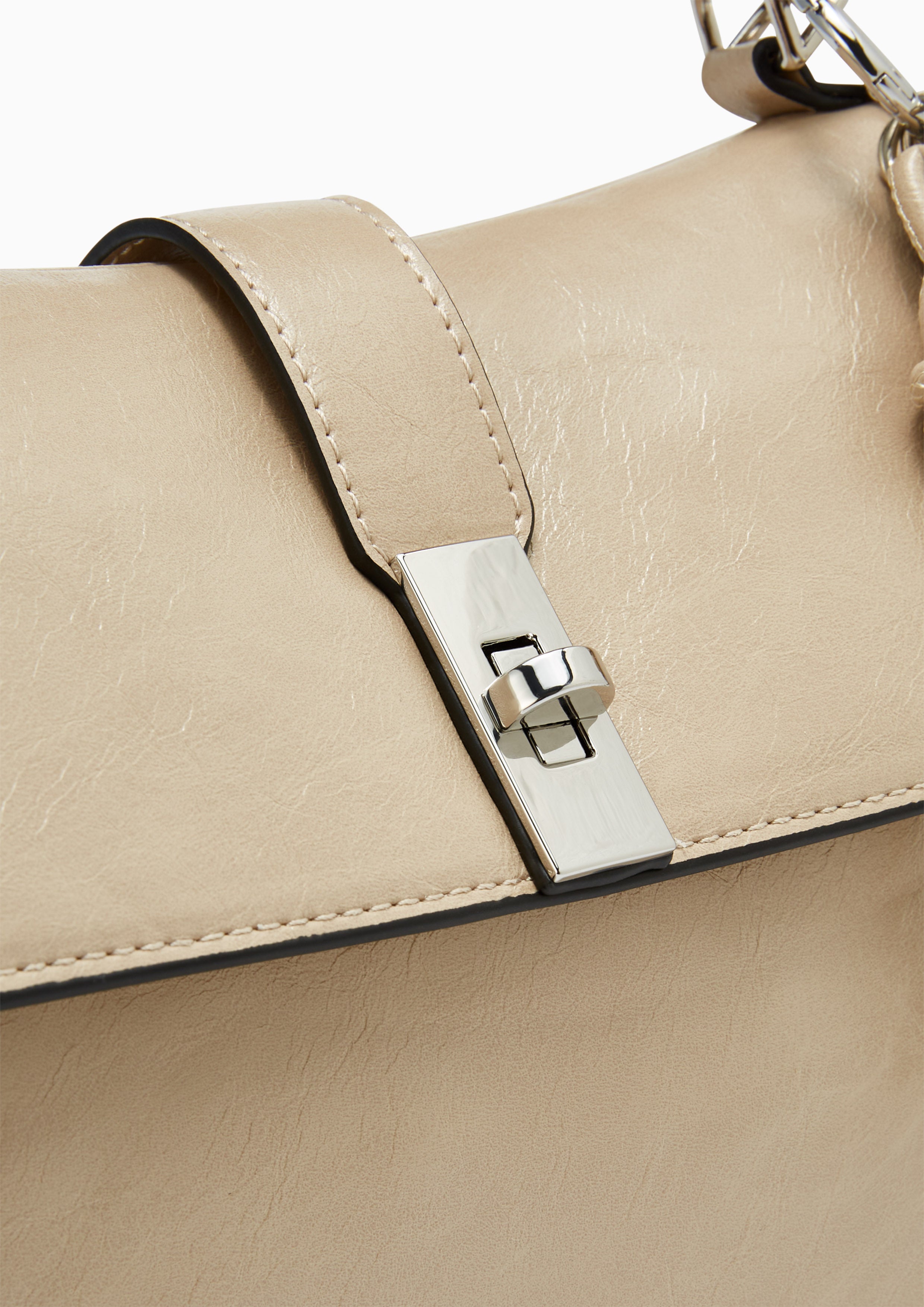 Cora L Shoulder Bag - Light Beige