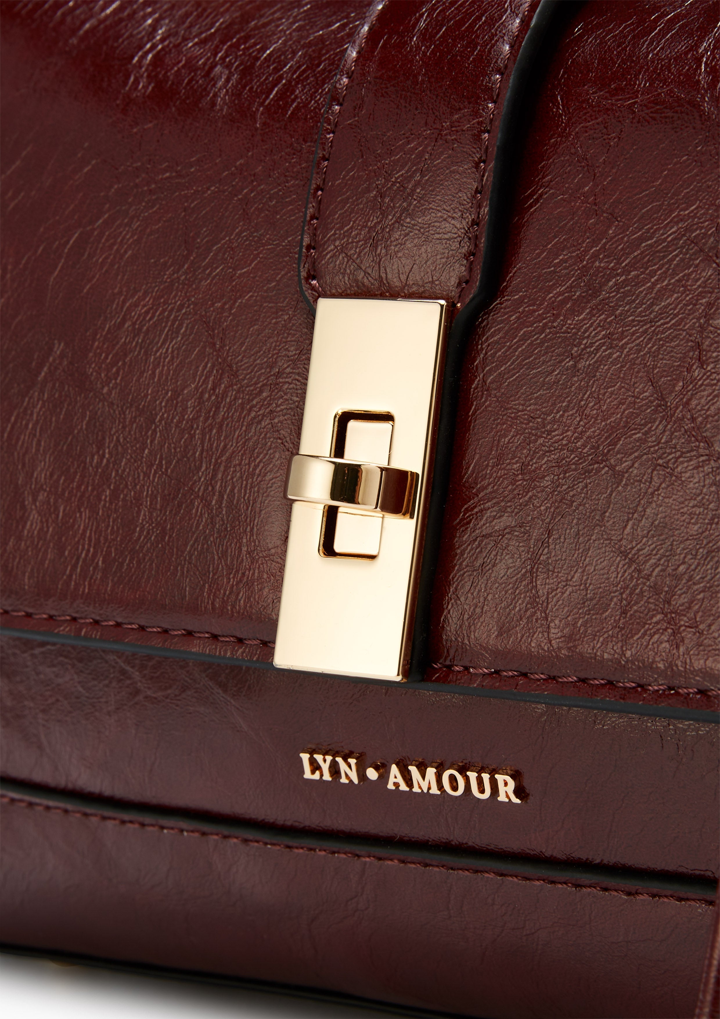 Cora S Shoulder Bag - Dark Red