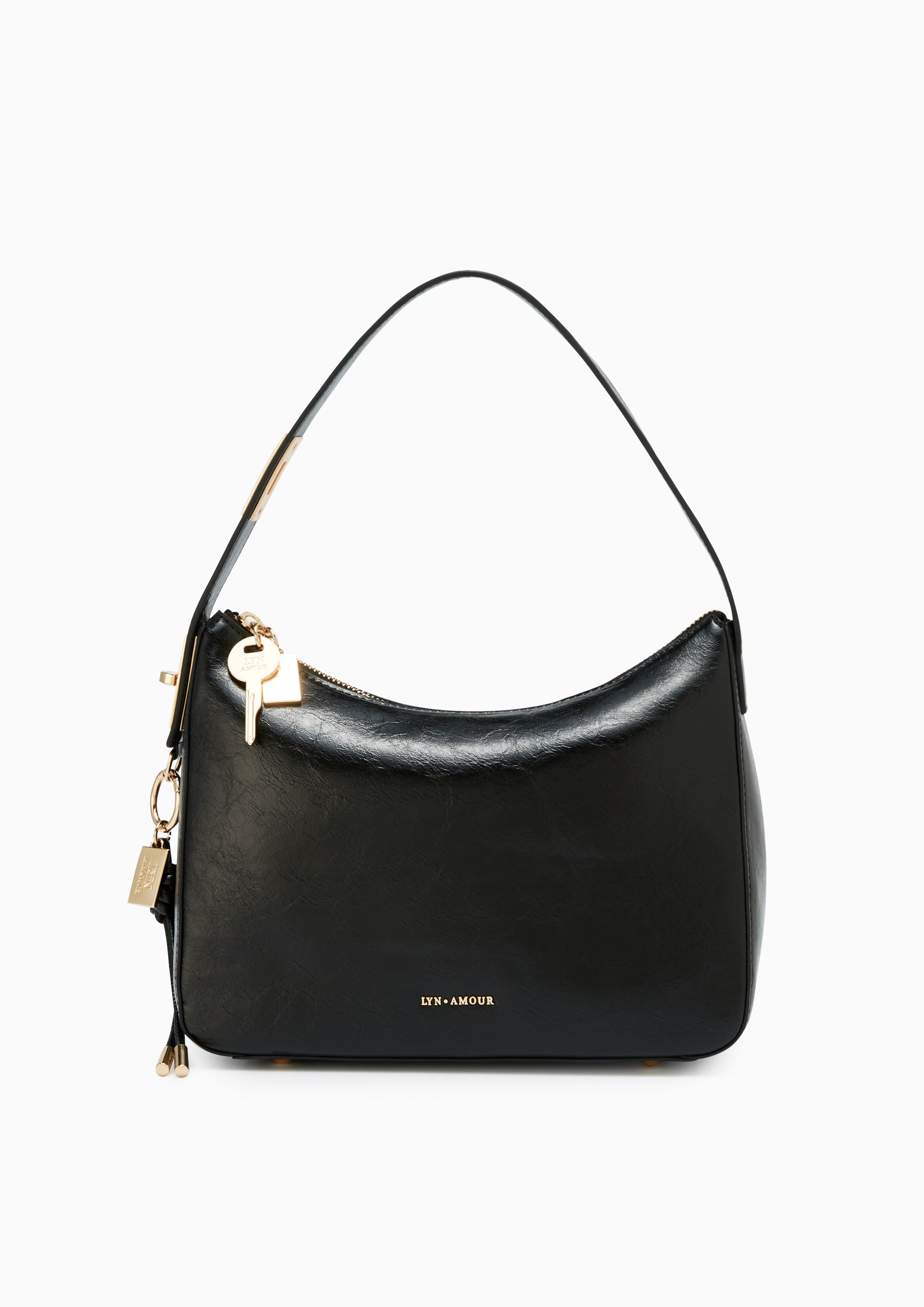 Cora  M Shoulder Bag - Black
