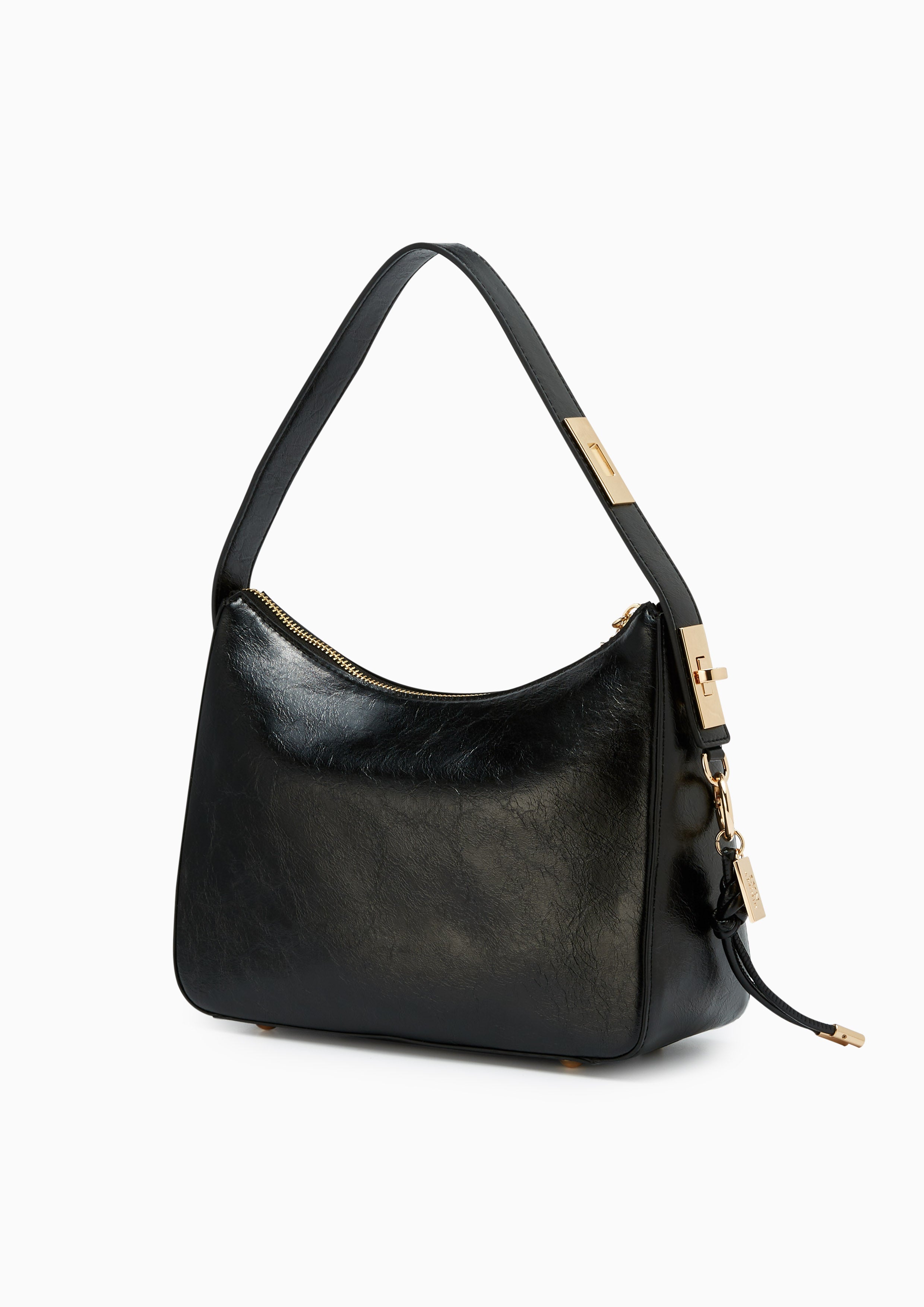 Cora  M Shoulder Bag - Black