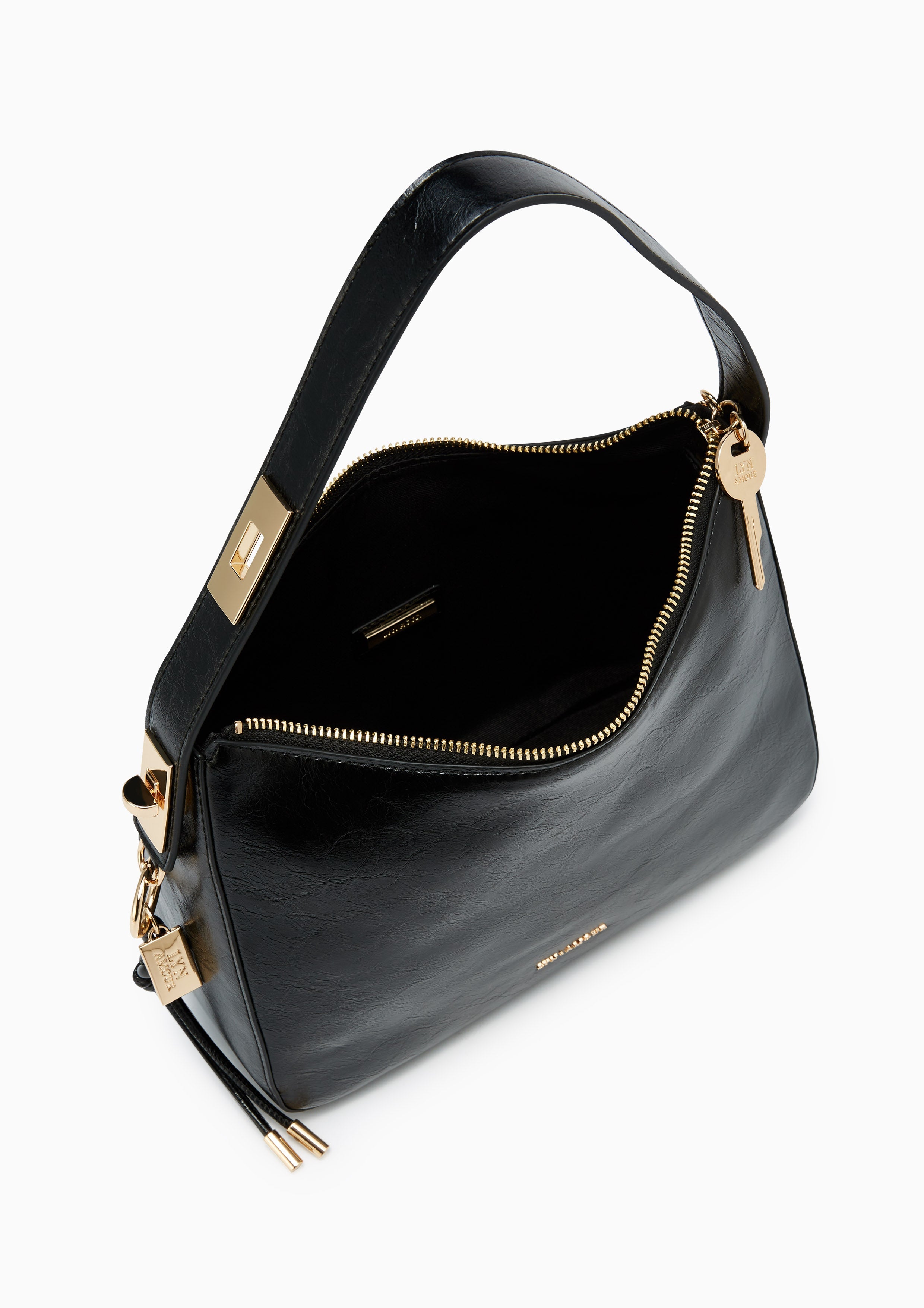 Cora  M Shoulder Bag - Black
