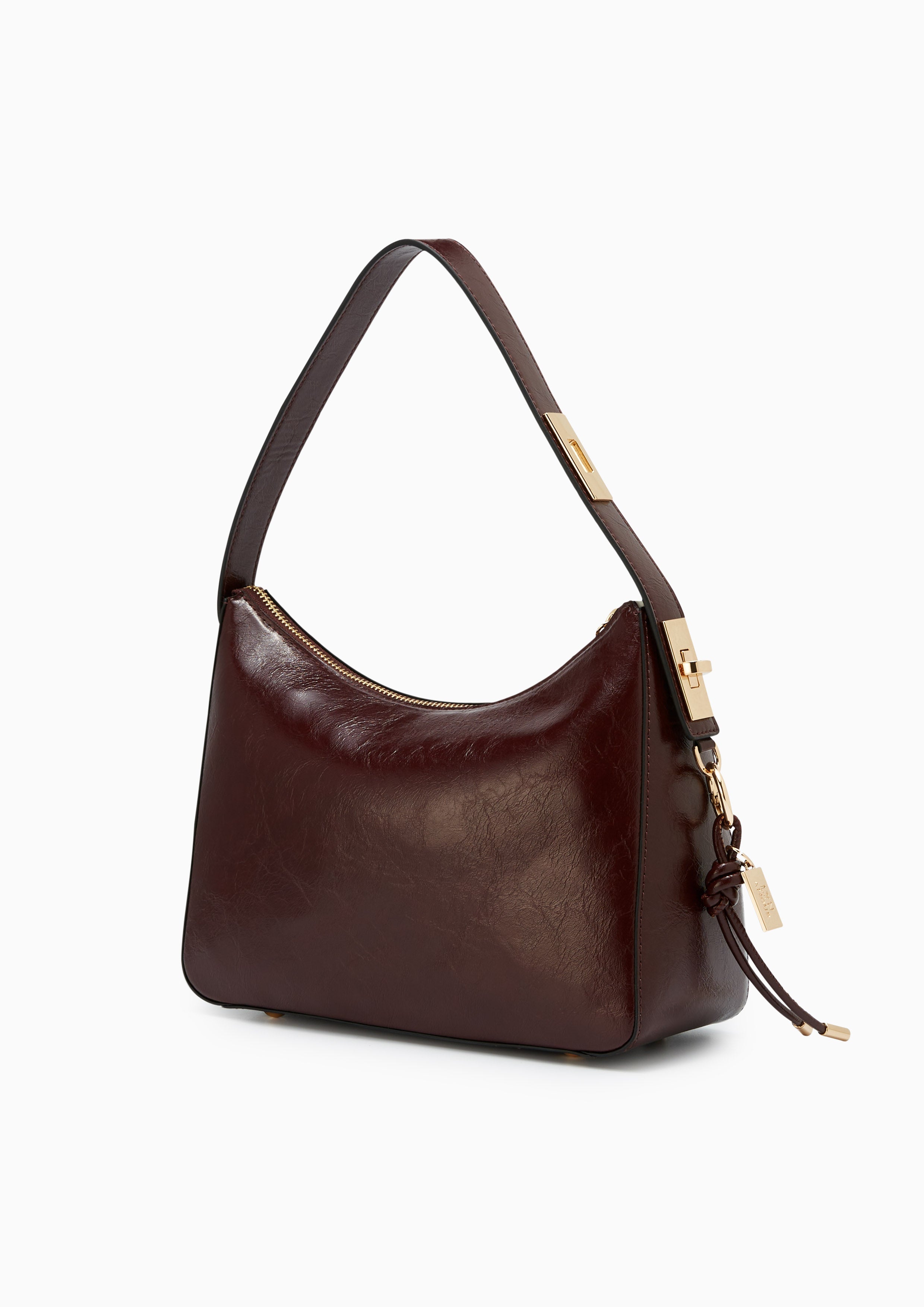 Cora  M Shoulder Bag - Dark Red