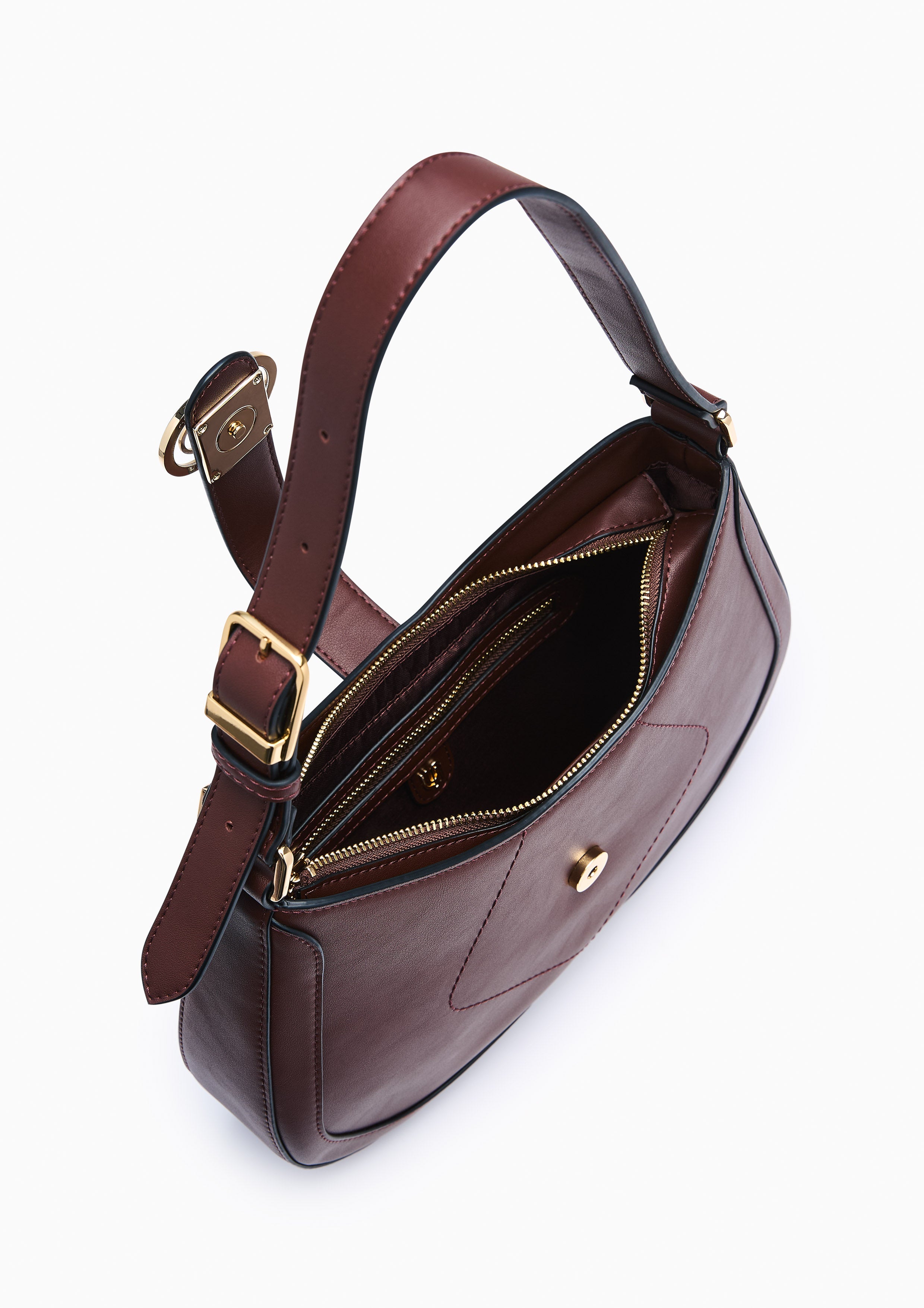 Tart Infinite M Shoulder Bag - Dark Brown
