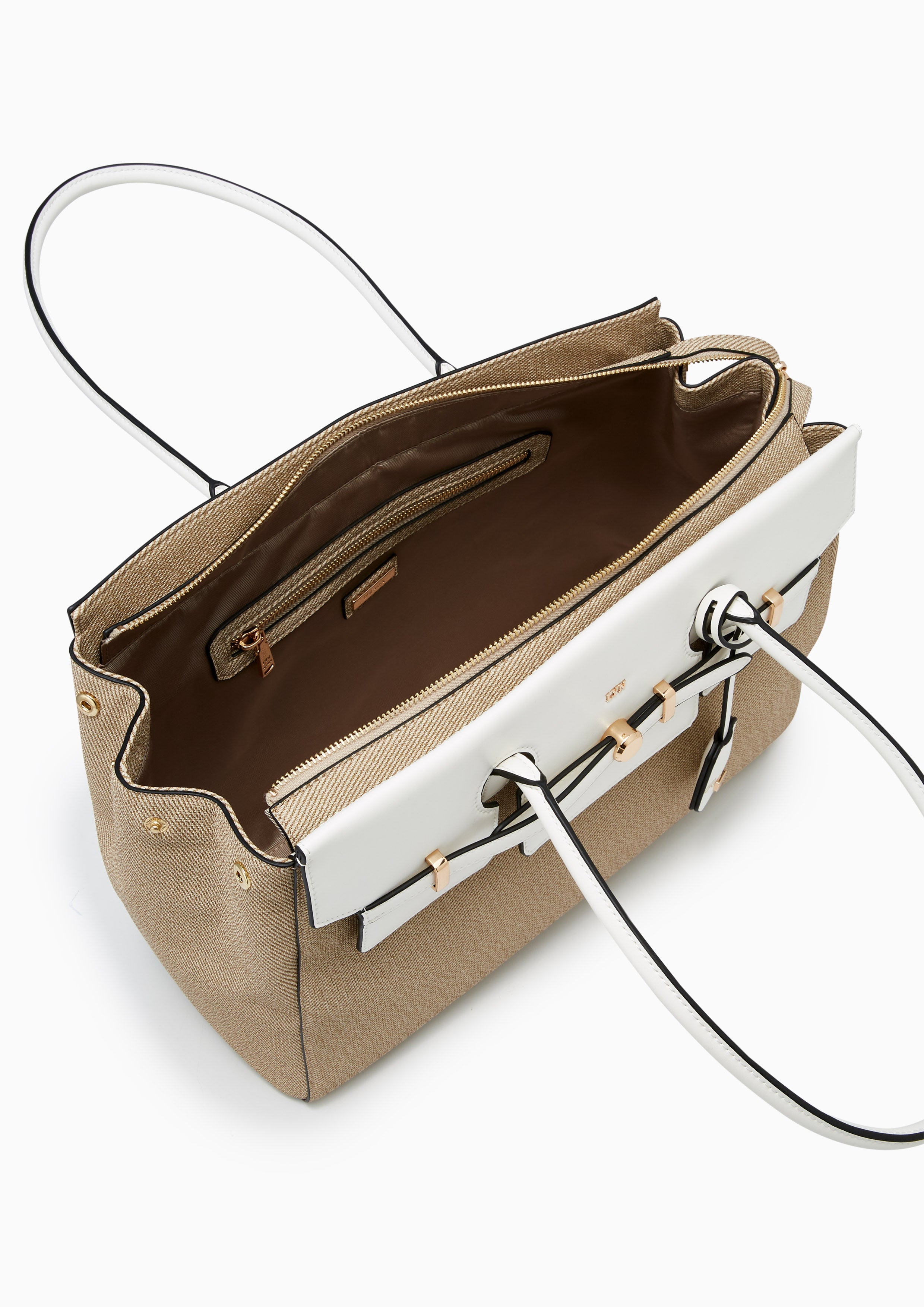 Andera  L Tote Bag - Beige
