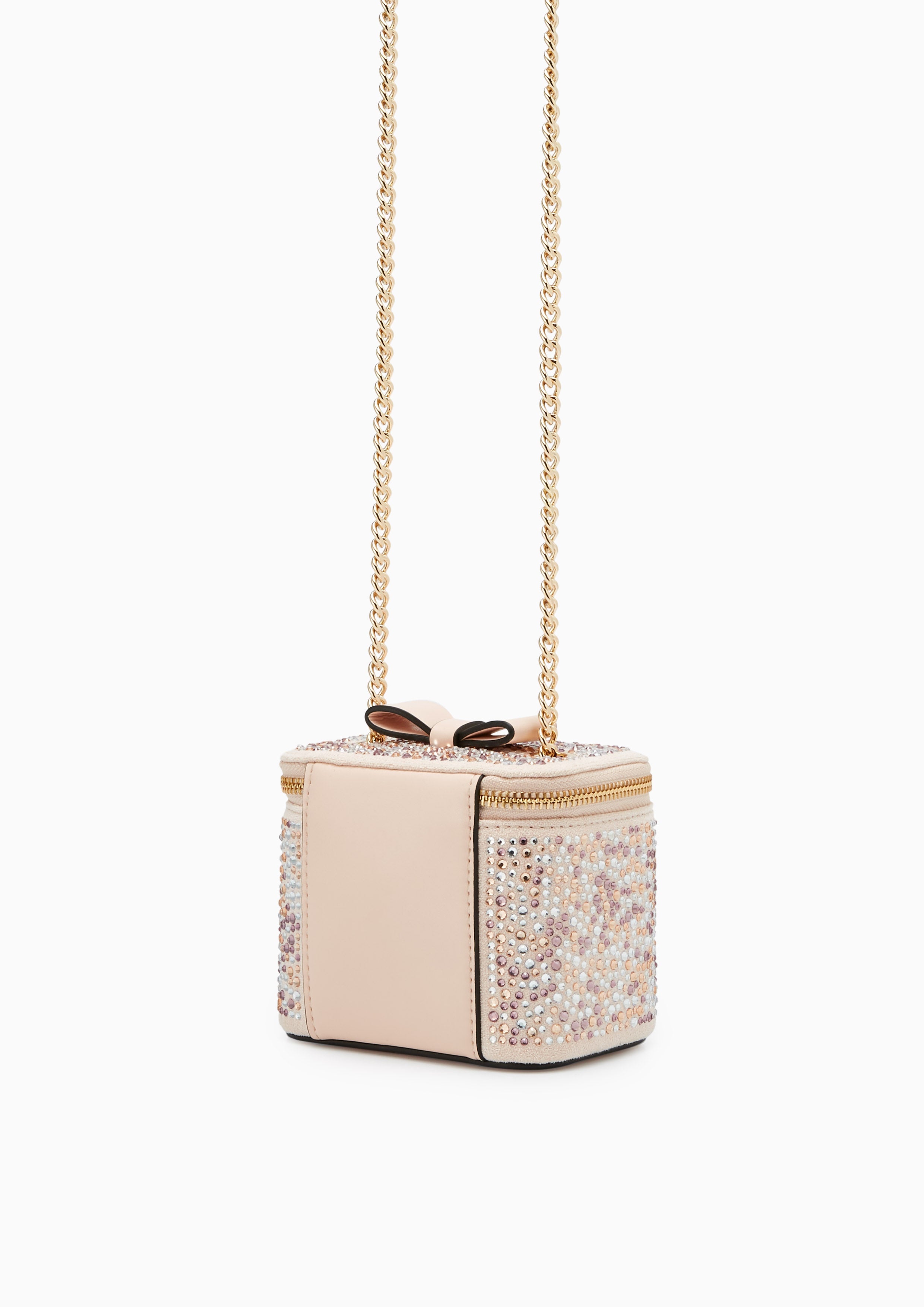 Dream Box Mini Crossbody Bag - Nude