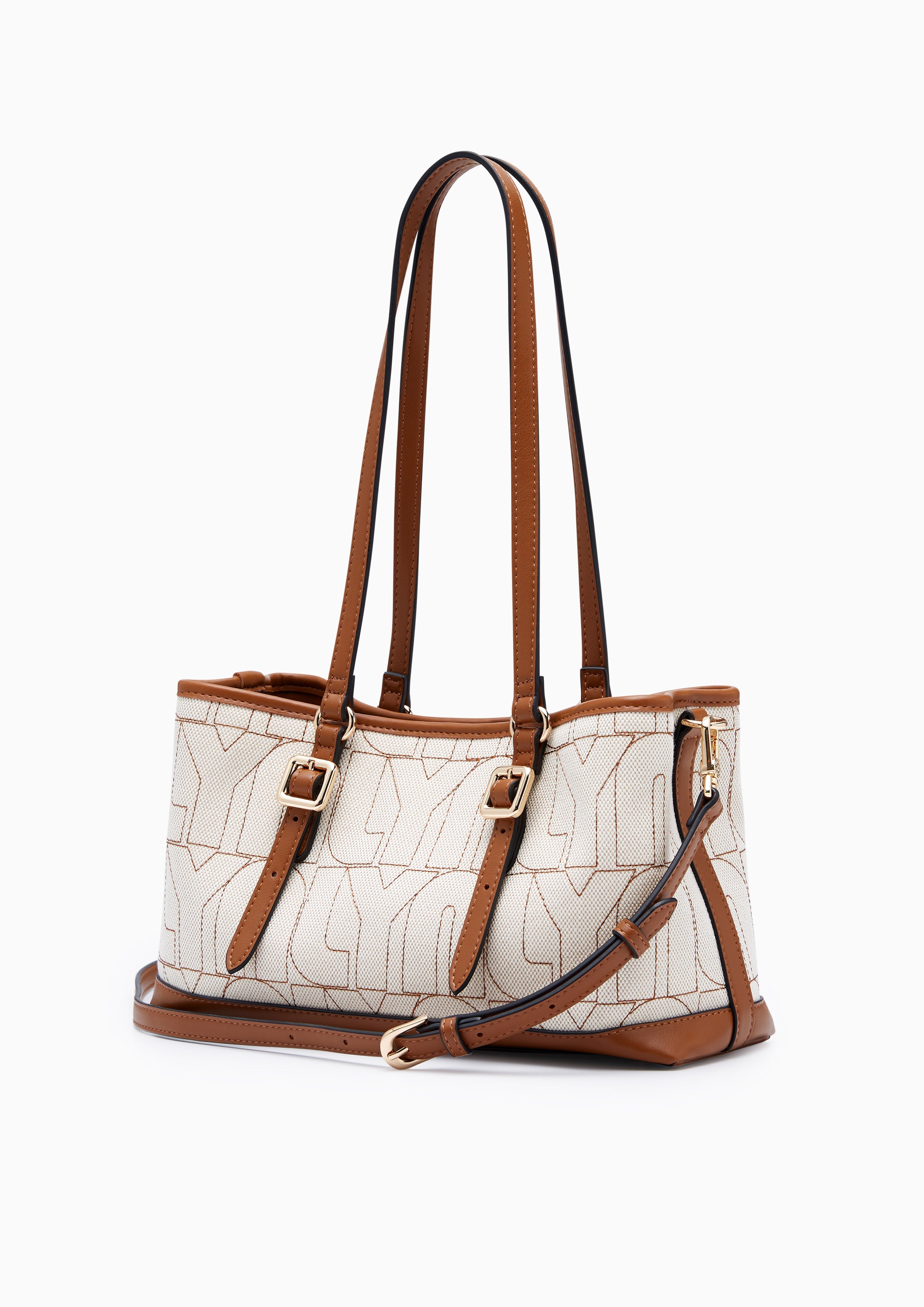 Cadena  L Tote Bag - Brown