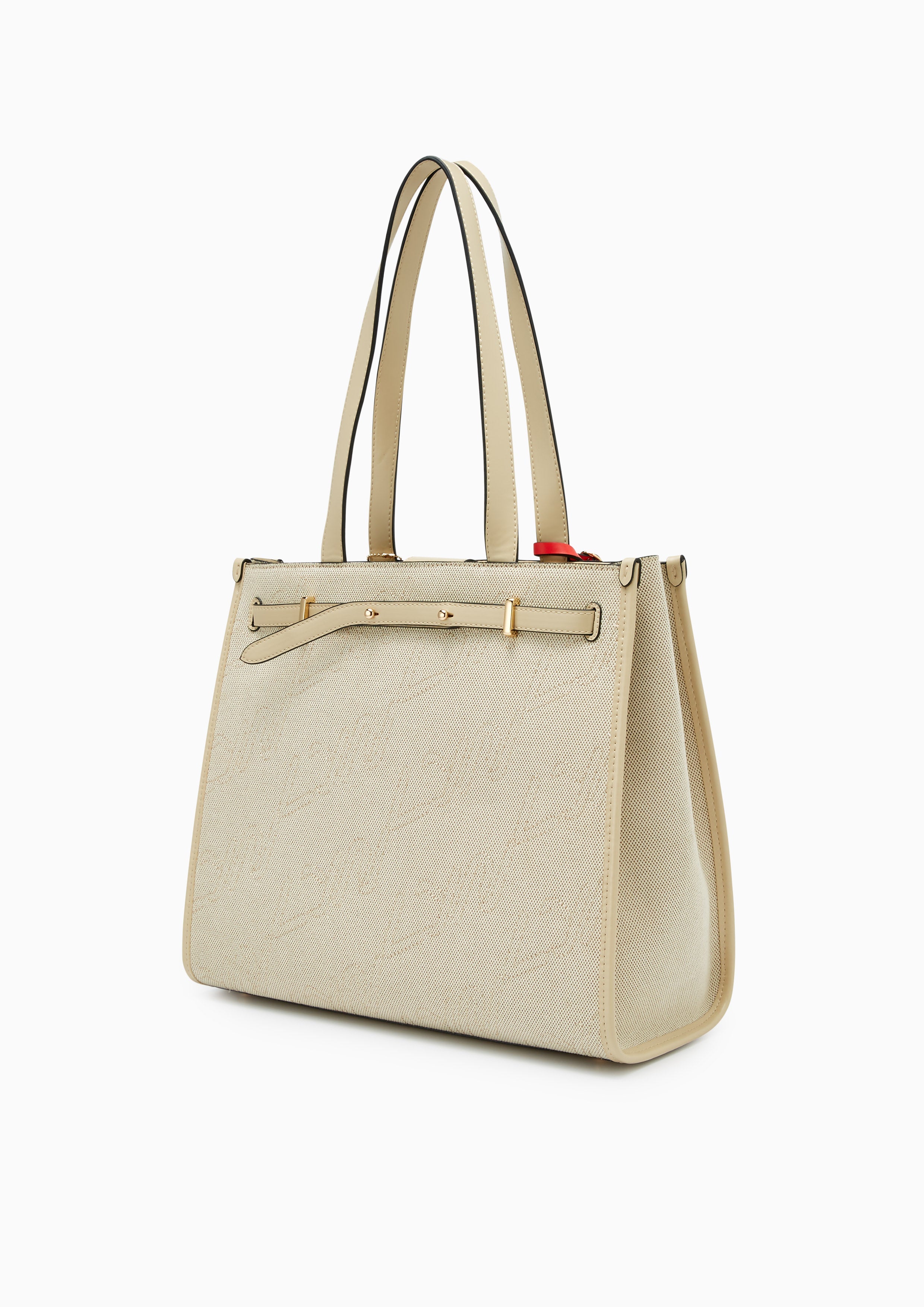 Glenny  Xl Tote Bag - Light Beige